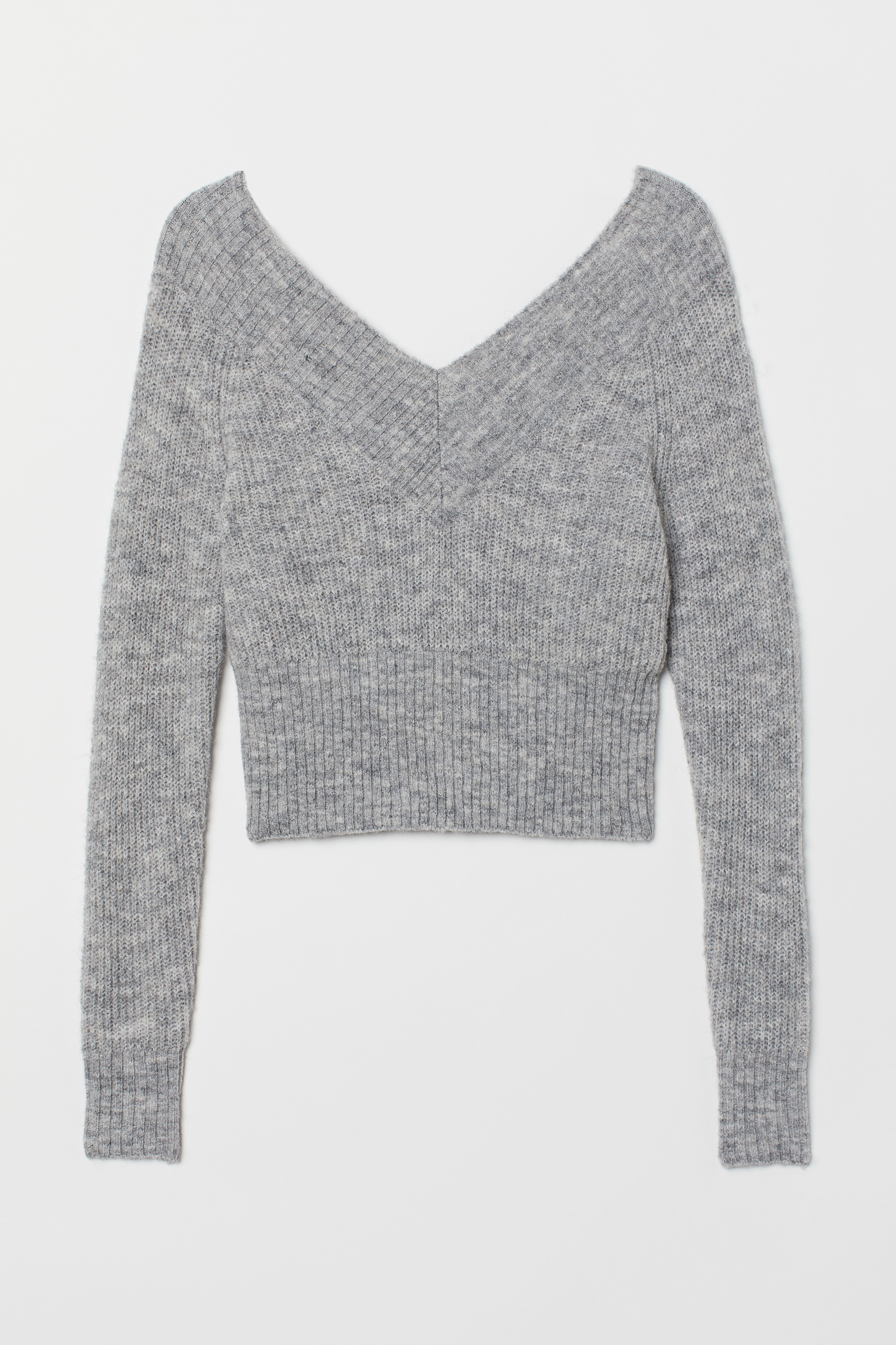 Gray sweater h&m best sale