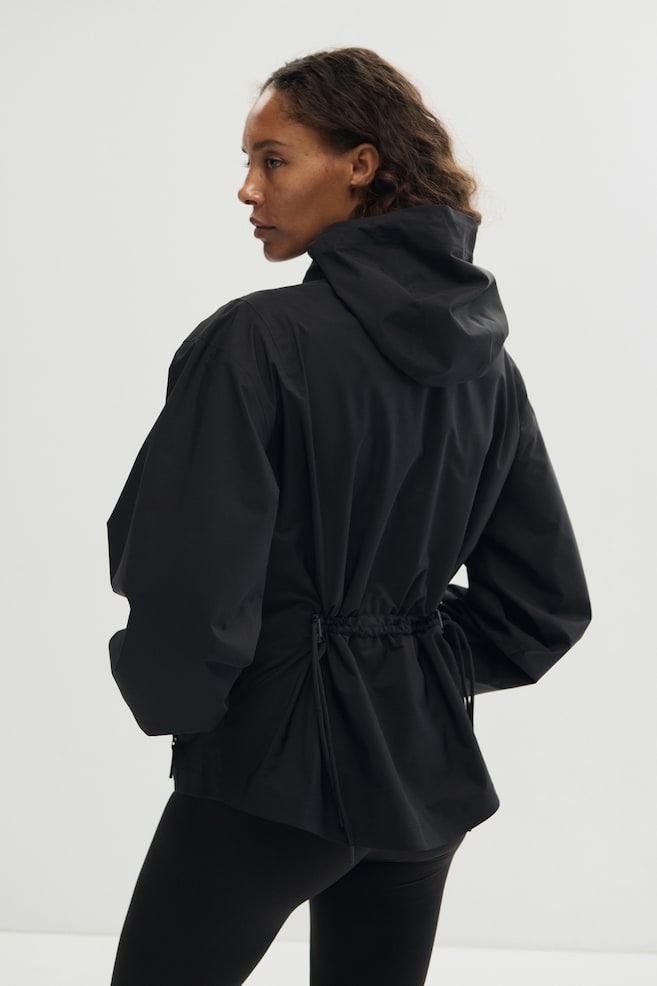 Oversized Fit Rain jacket with StormMove™ - Black - 1