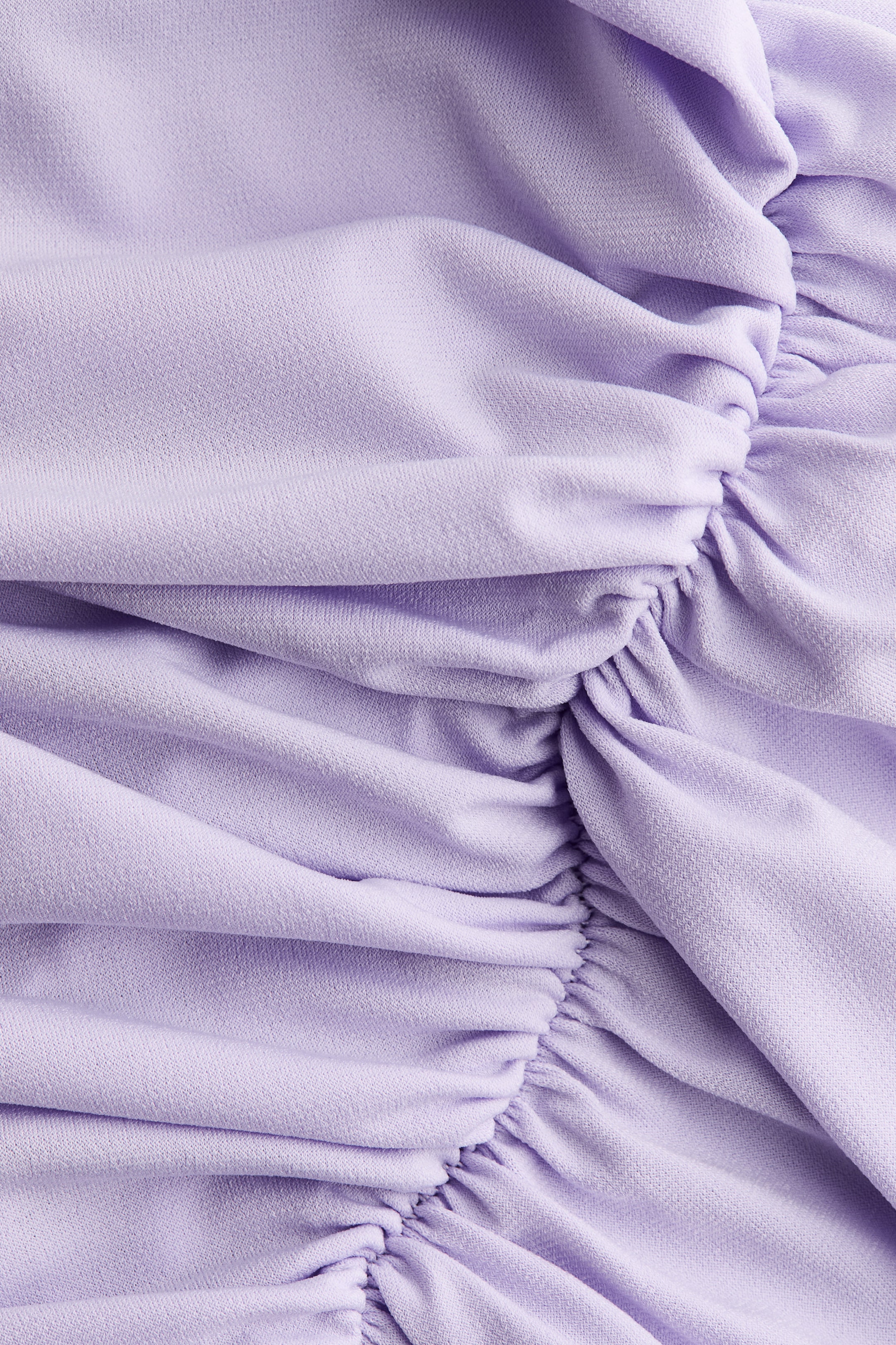 Draped-Panel Bandeau Dress