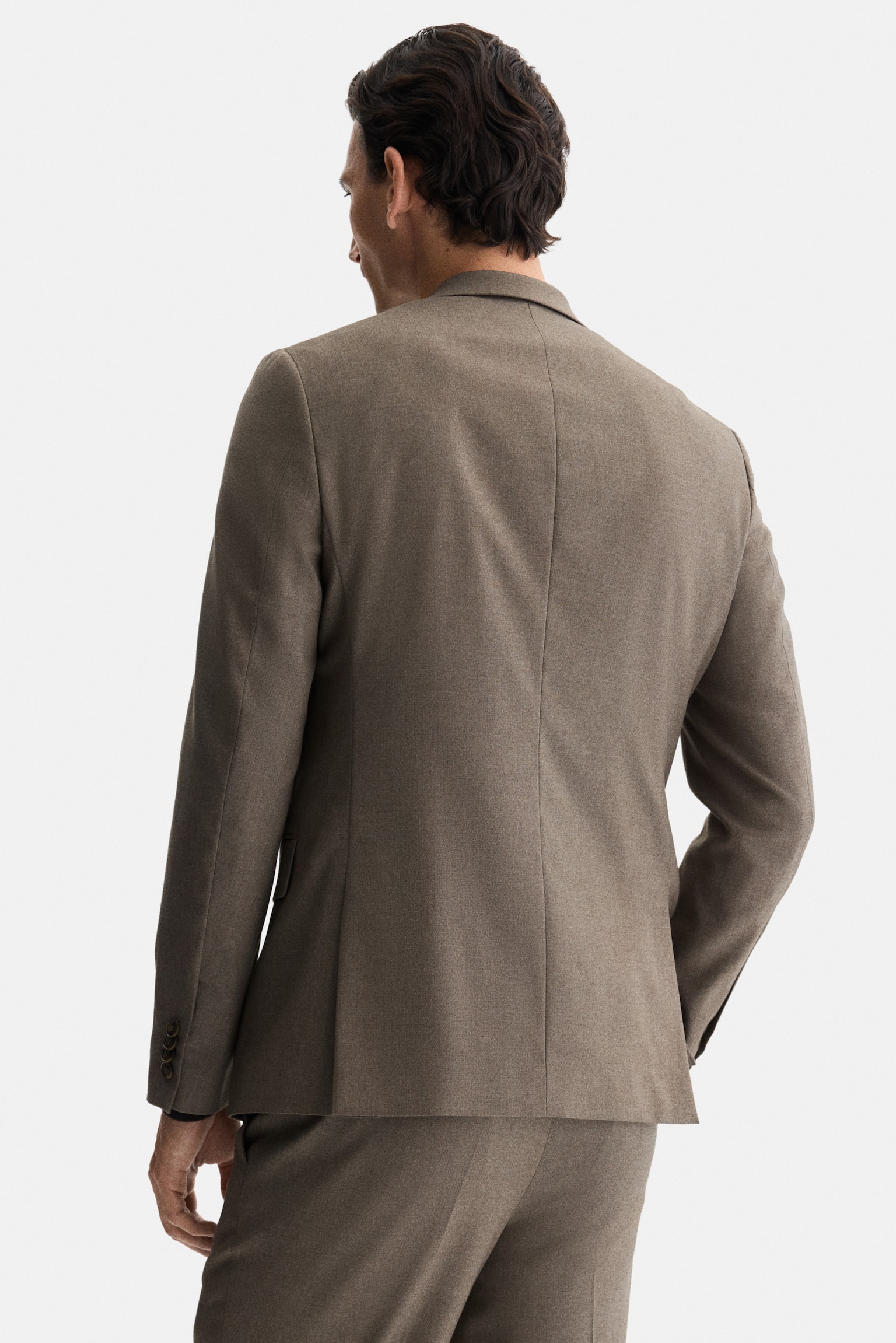 Regular-Fit Single-Breasted Jacket - Dark beige/Black/Dark gray/Beige/Navy blue - 6