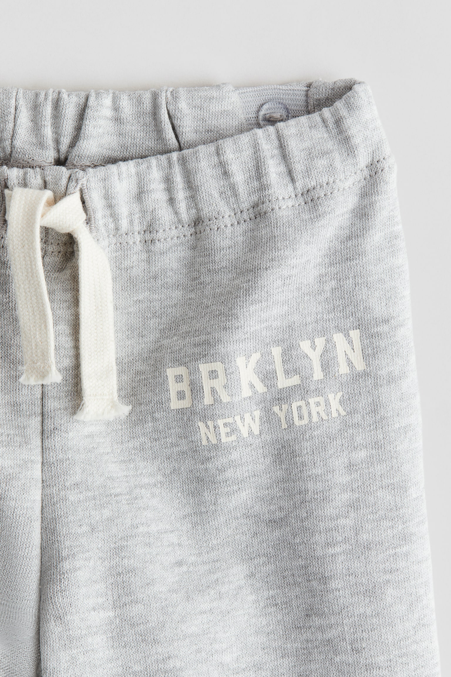 Sweatshirt joggers - Light grey marl/BRKLYN/Dark grey/White/Play Everyday - 2