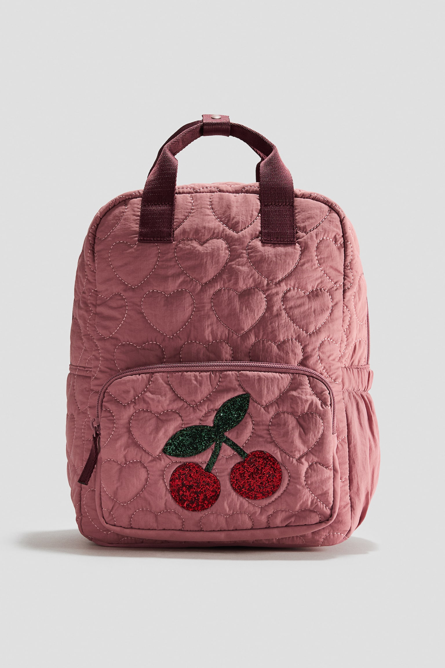 Rugzak met motief - Dusty roze/kersen/Marineblauw/College