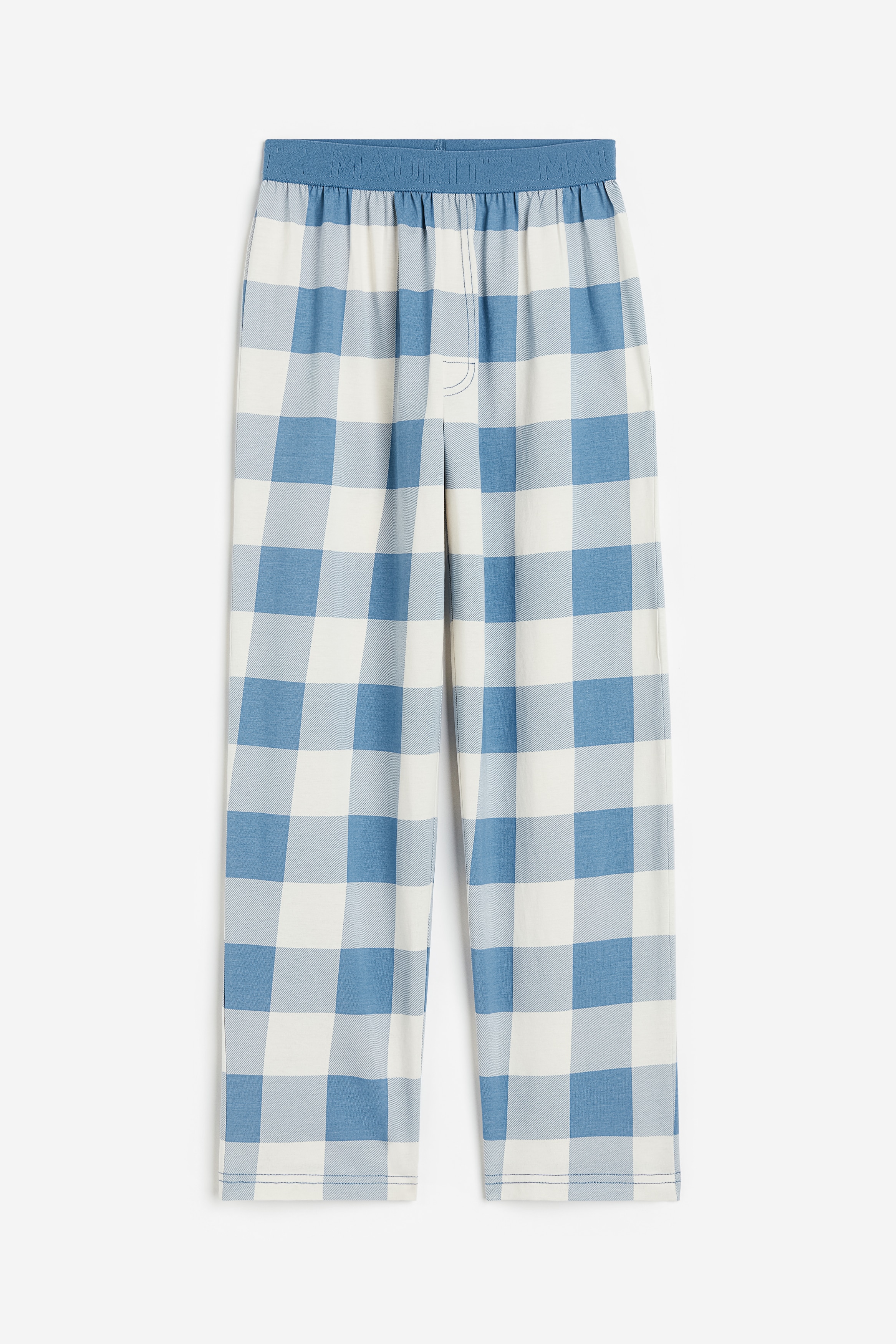 Jongens - Blauw/geruit Pyjamabroek - Size: 158/164 (12-14Y)  - H&M