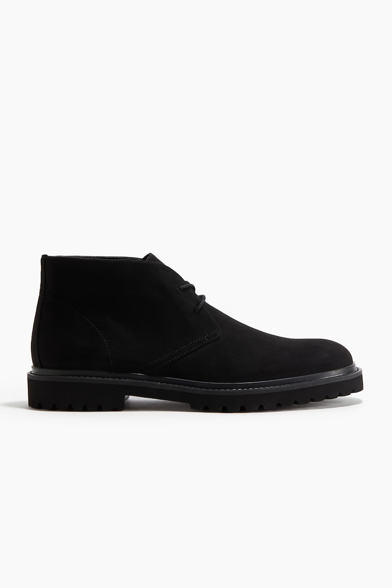 Men's Black Desert Boots | H&M US
