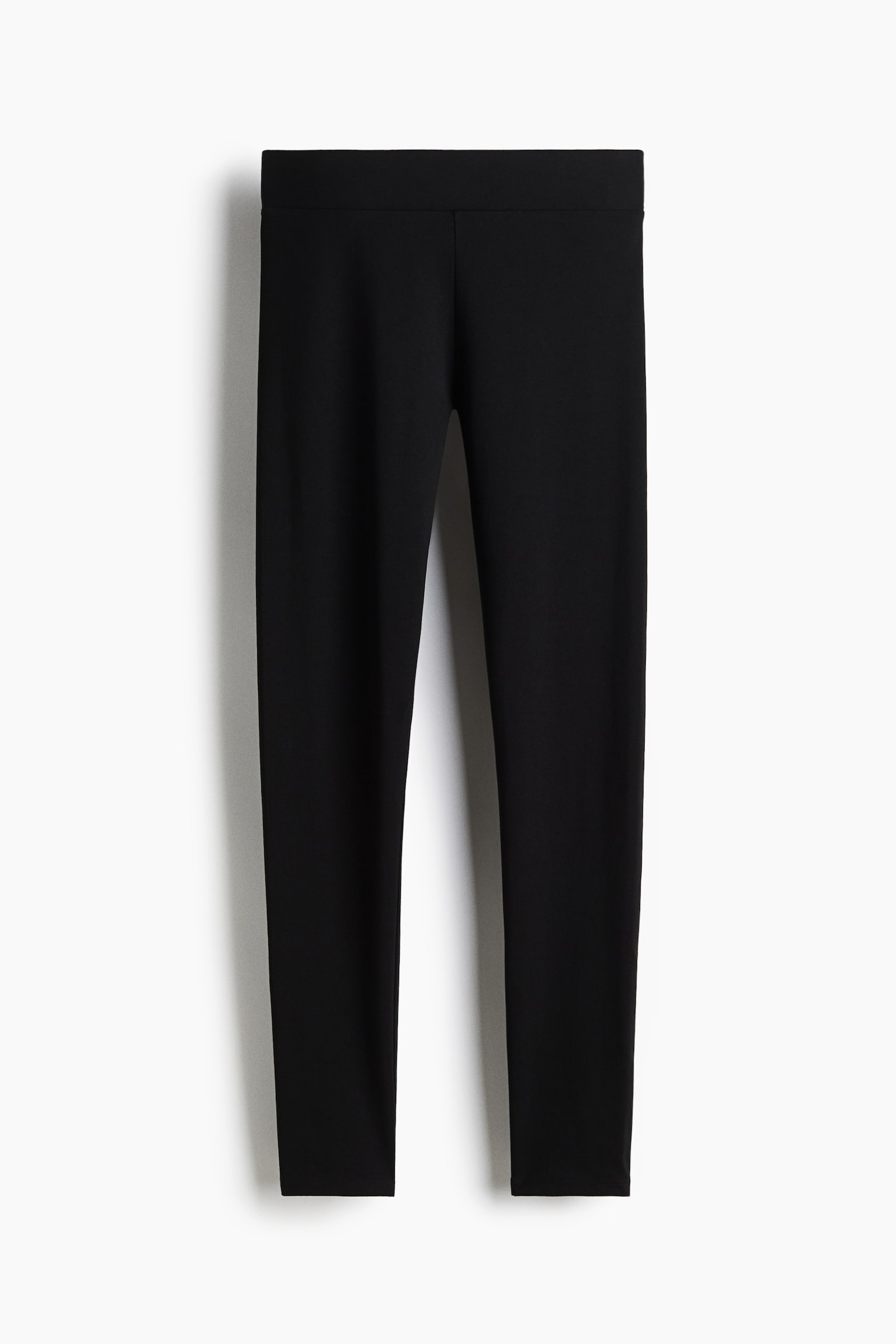 Женские леггинсы H&M Cotton, цвет: Чёрный — фото 1
