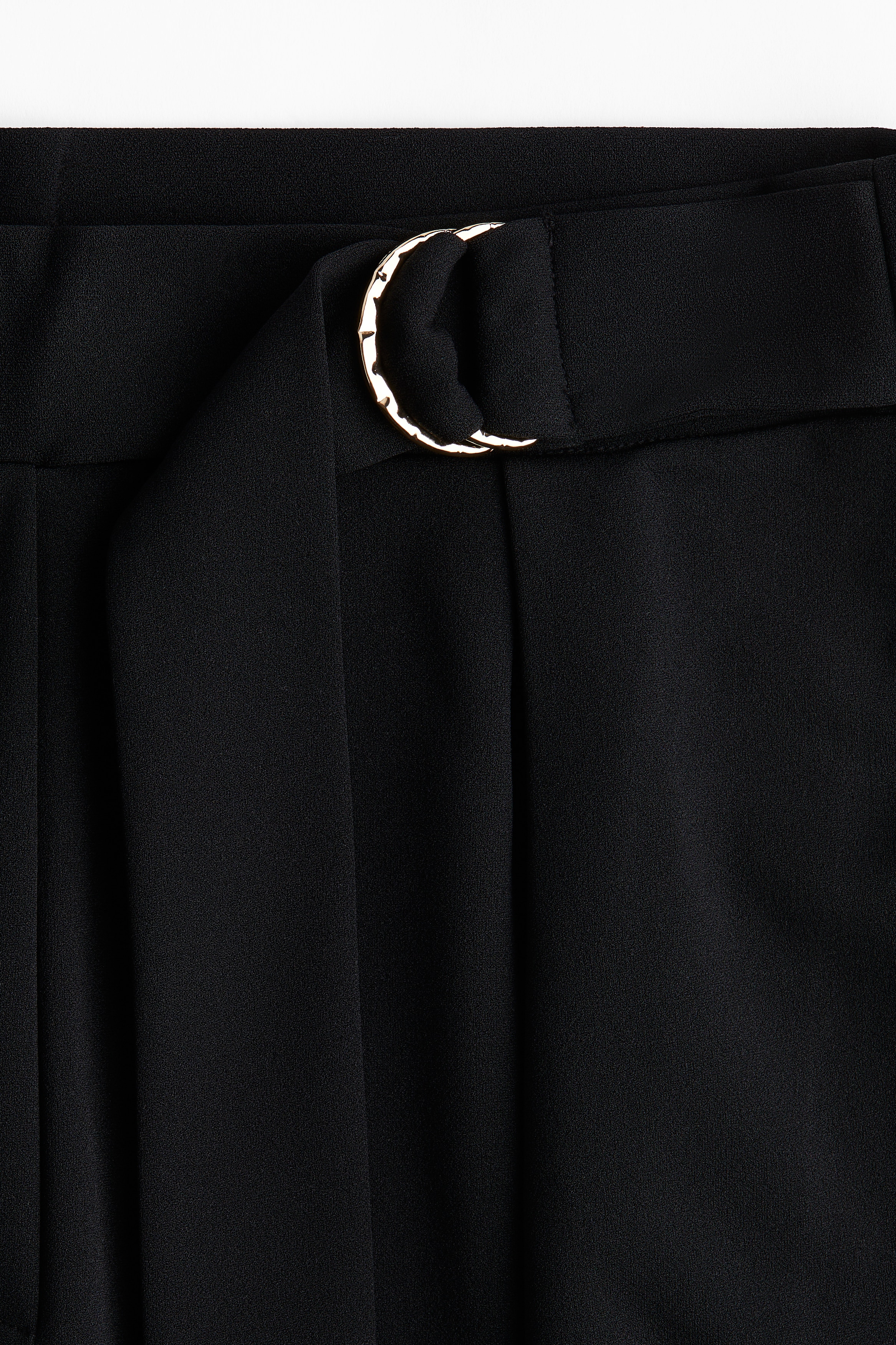 Belted trousers