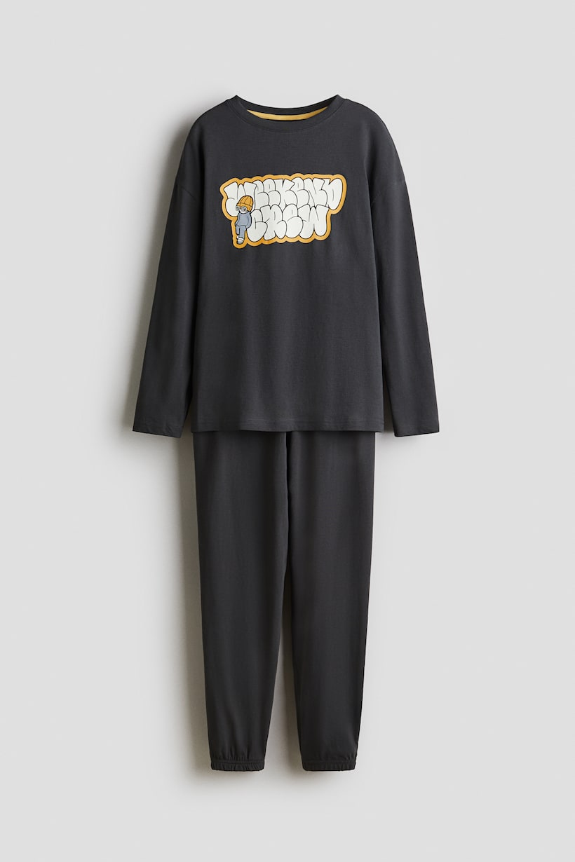 Pyjama Marvel Homme – Haut Manches Longues Et Pantalon, 100% Coton, Confortable Et Chaud