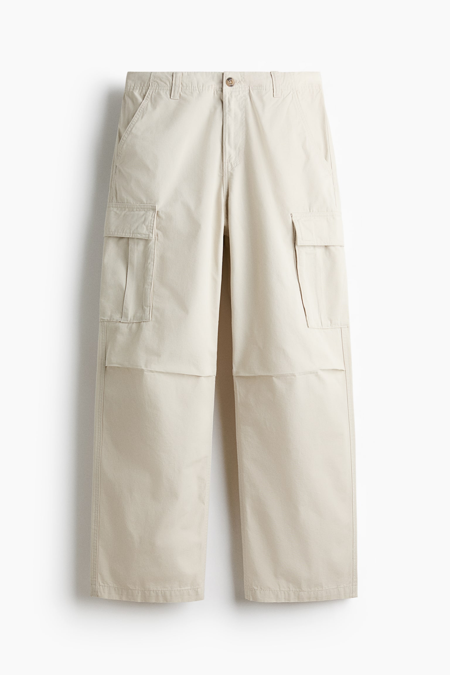Relaxed Fit Cargo trousers - Cream/Dark mole/Black - 1