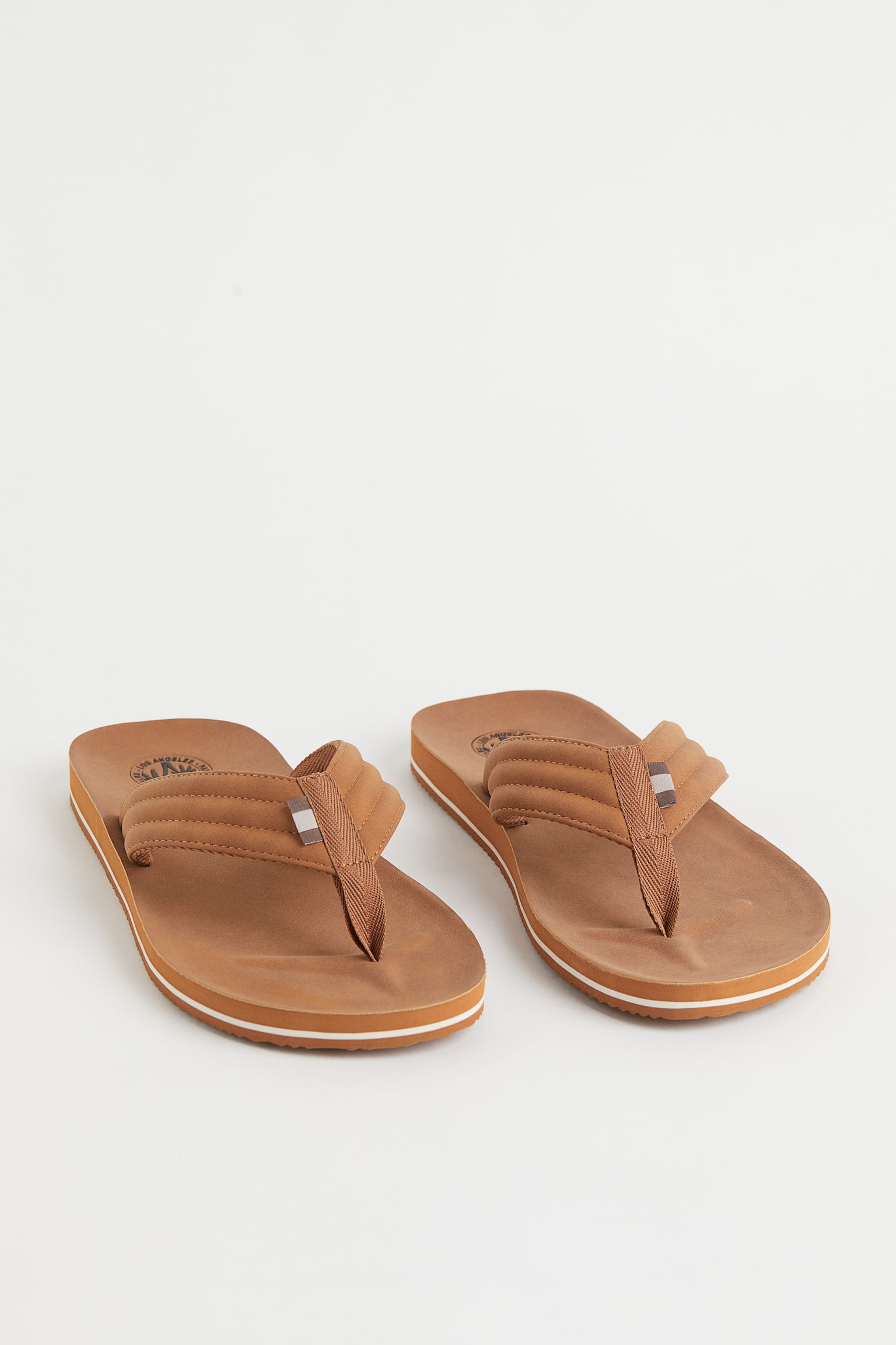 Flip-flops - Dark beige/Brown/Black - 2