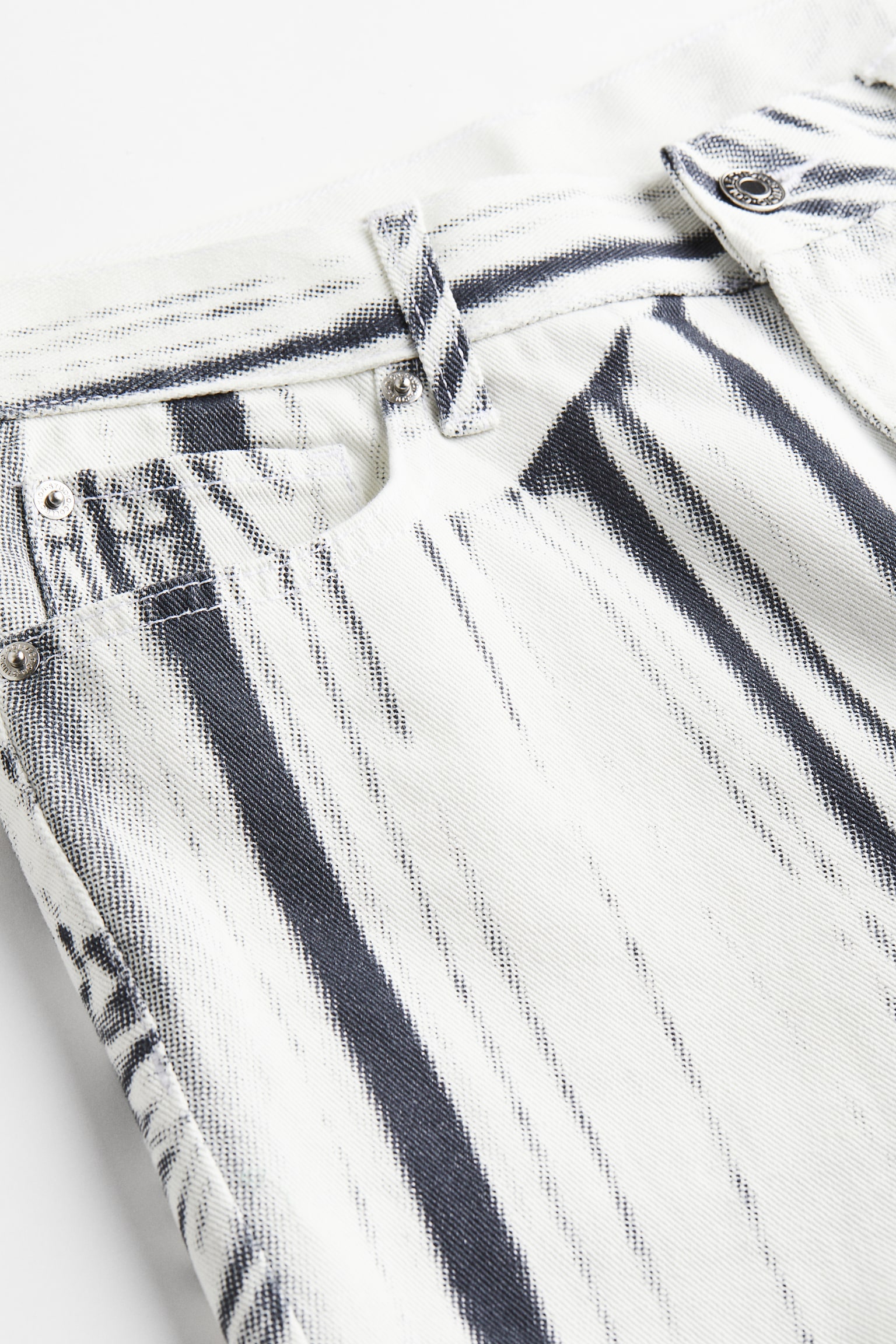 Print Jeans - White/Pattern - 2