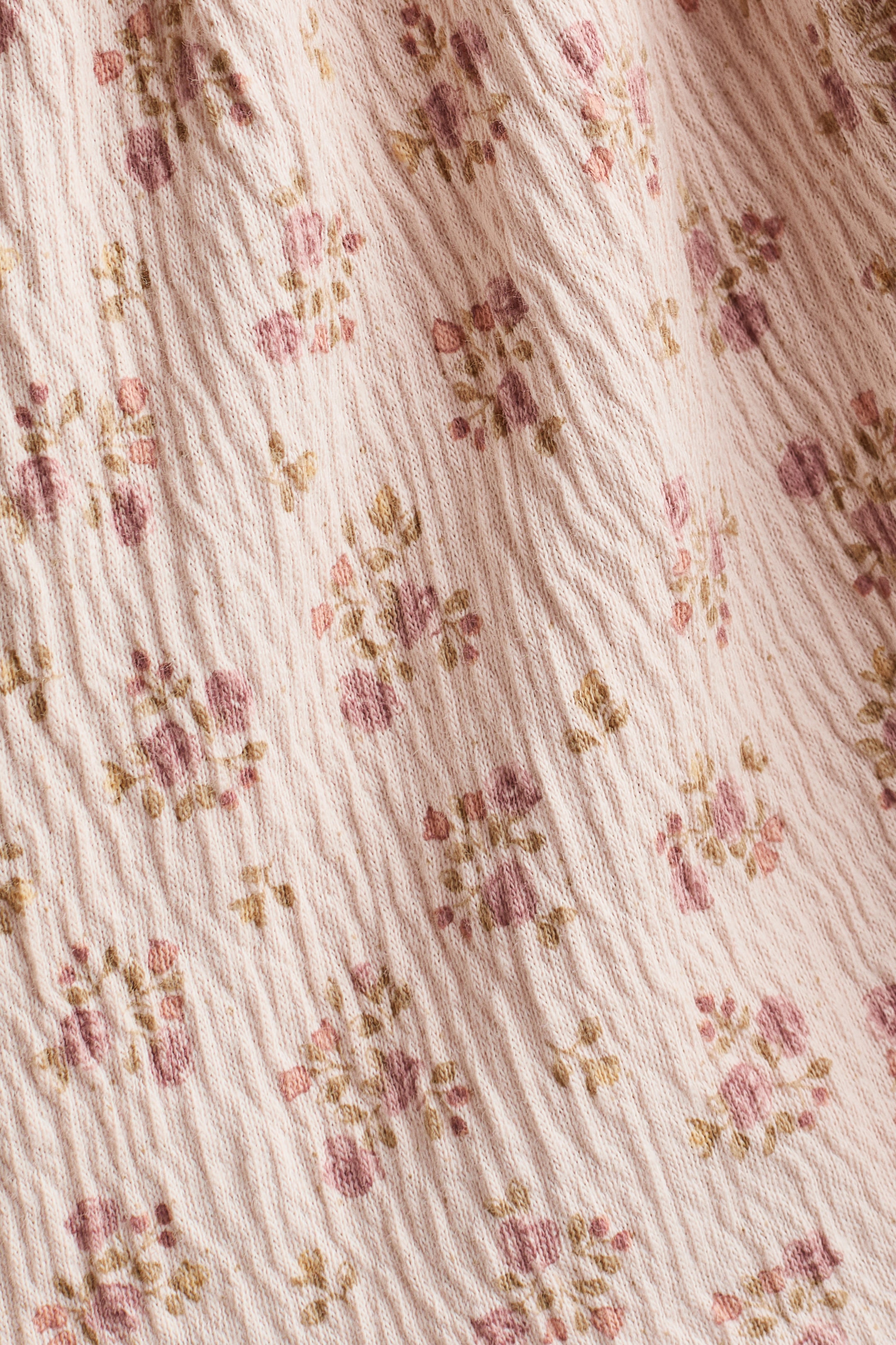 Robe froissée à cache-couche intégré