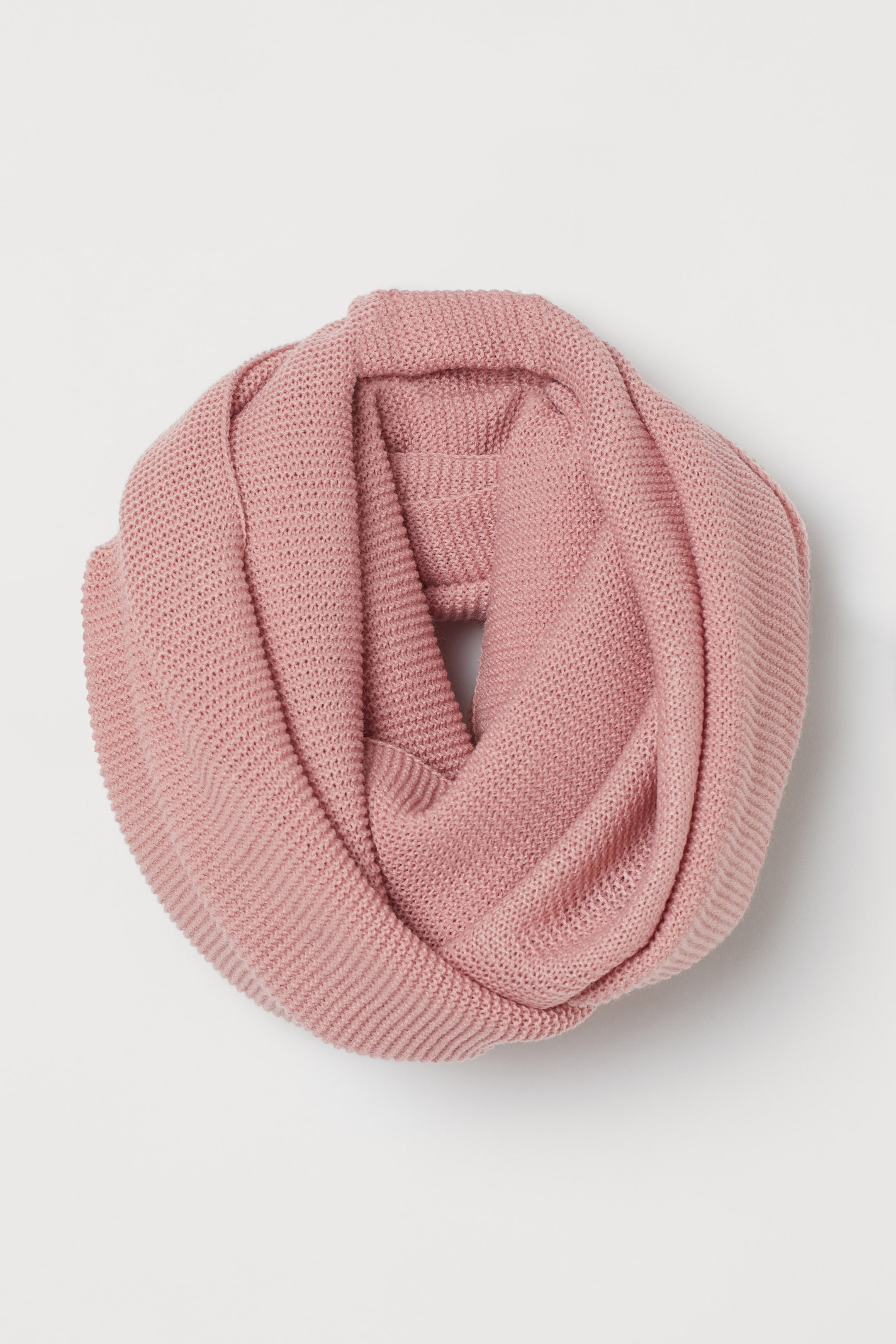 View larger image: Knitted tube scarf - Pink - Ladies | H&M HK 1
