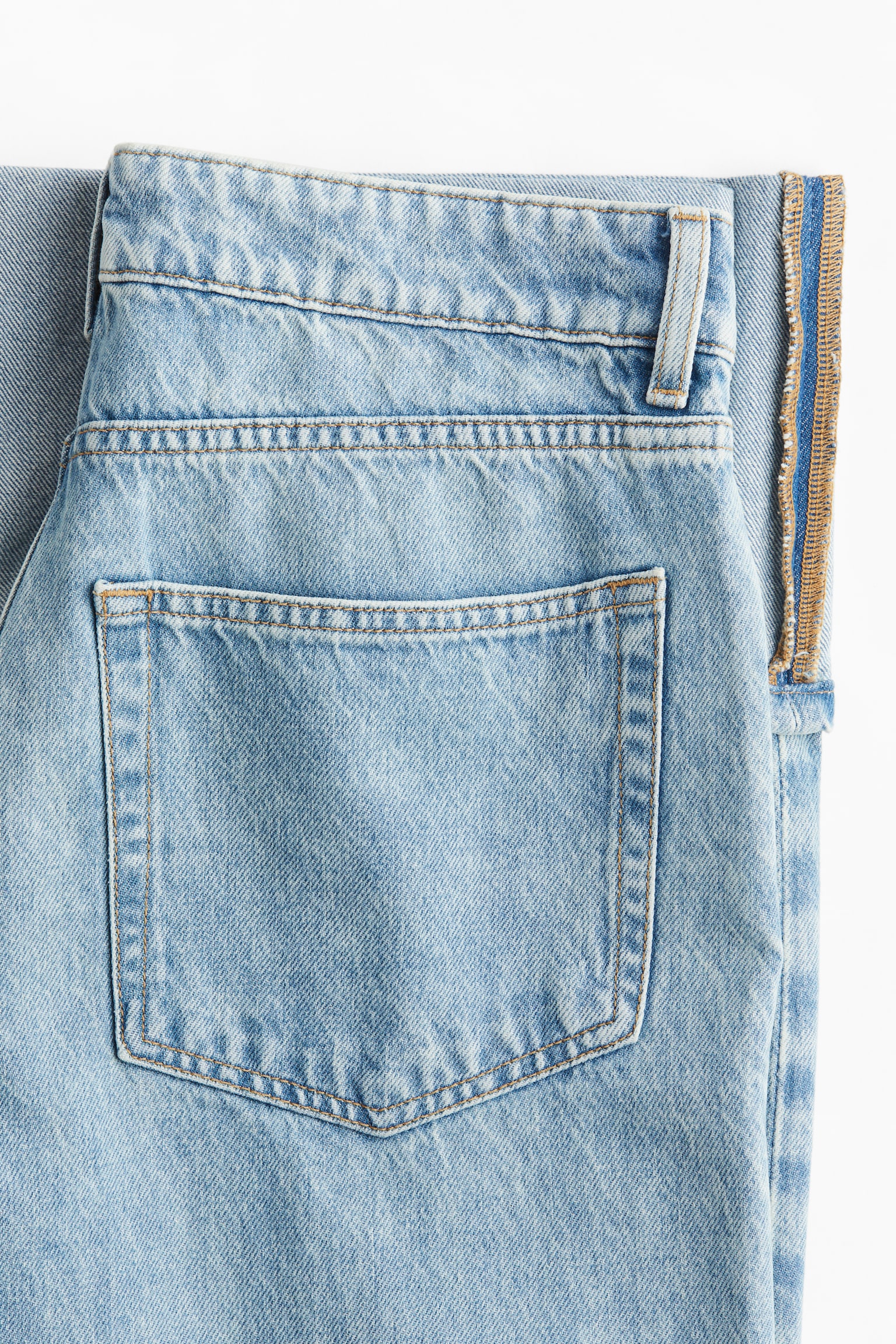 Baggy Wide Low Jeans - Light denim blue/Dark denim blue/Dark denim blue - 9