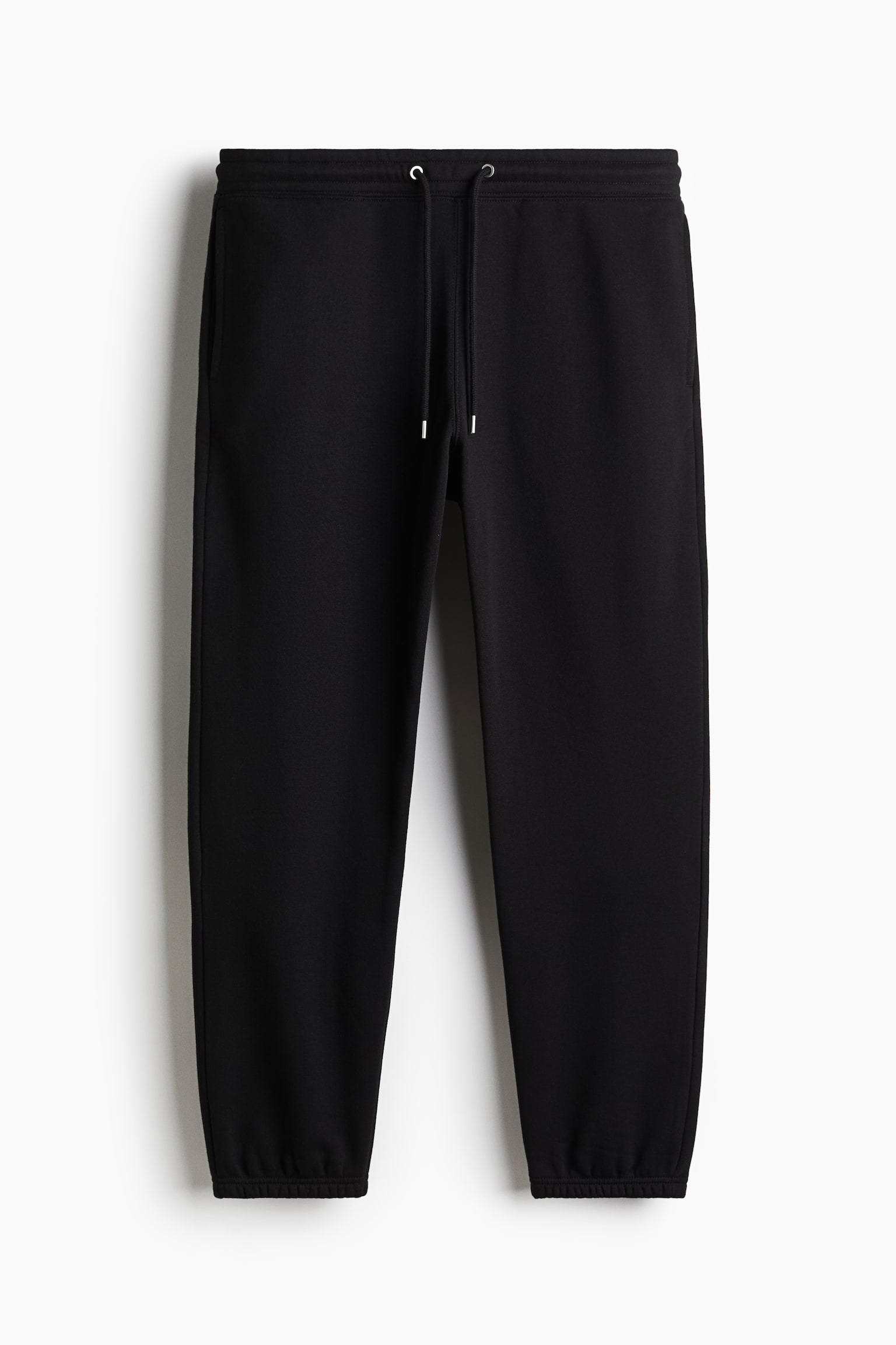 Мужской комплект H&M 2-piece Loose Fit Hoodie and Joggers Set, цвет: Чёрный — фото 9