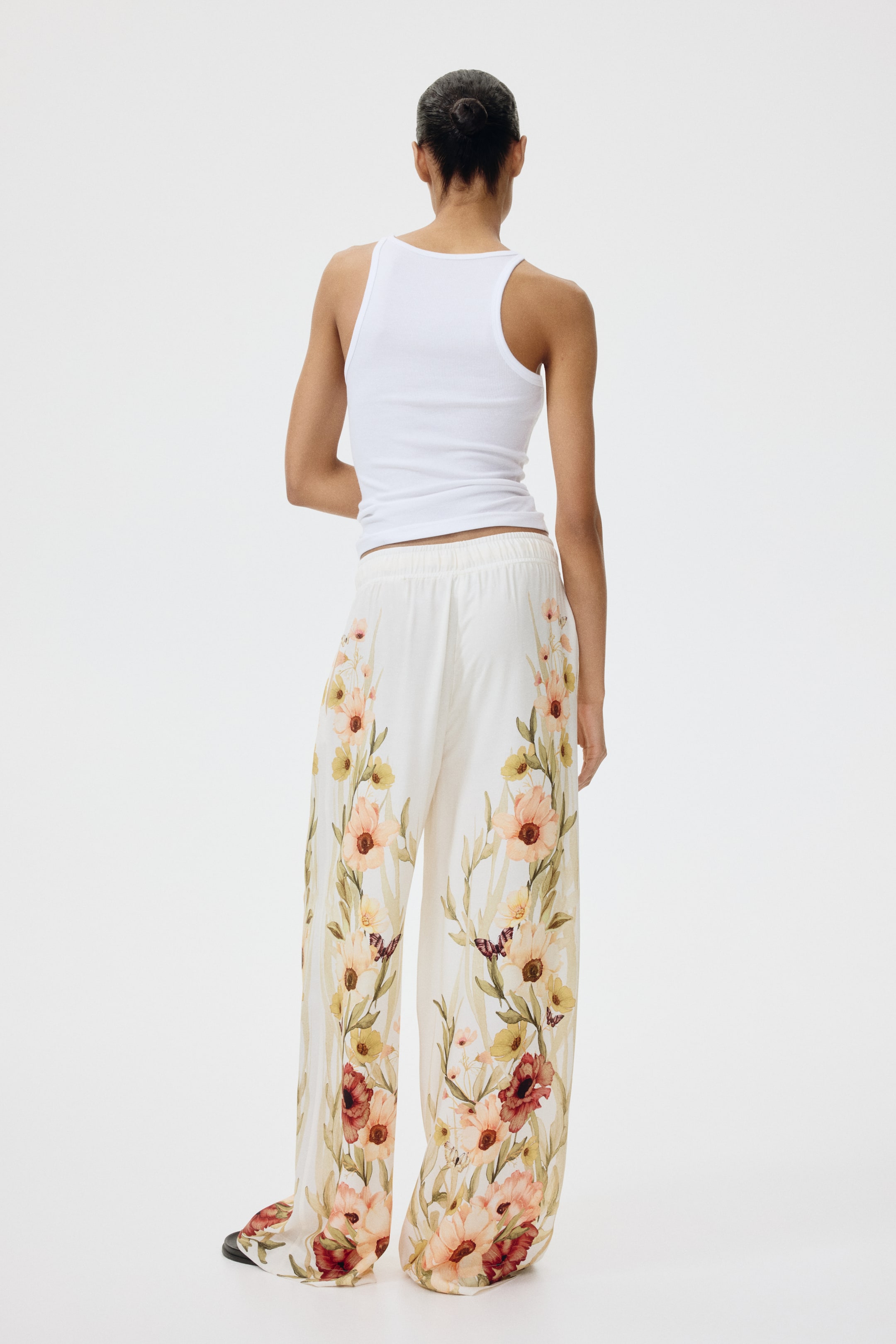 Женские брюки H&M Viscose Drawstring Pants — фото 3