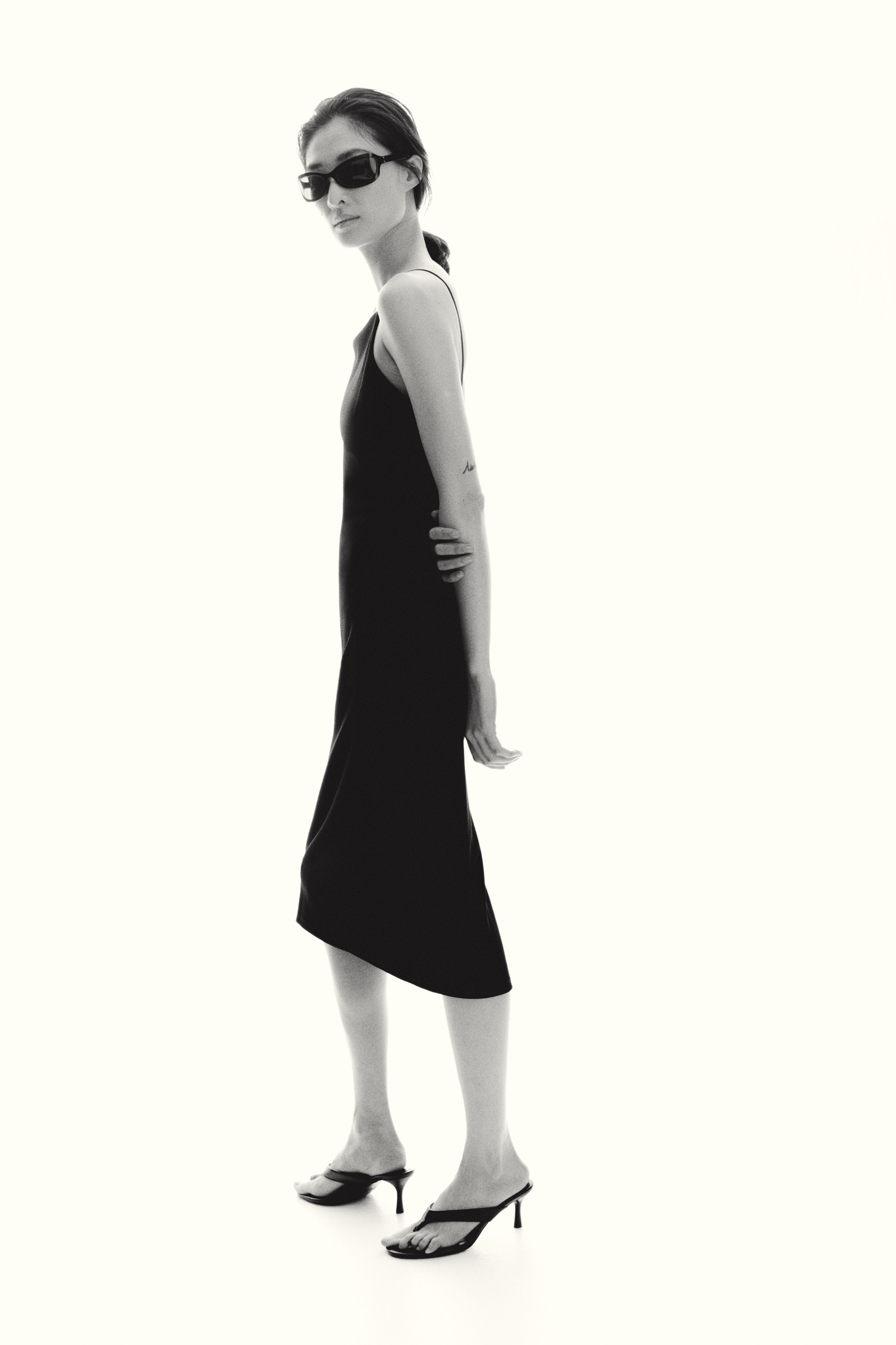 black strappy jersey dress Women's Womens dresses