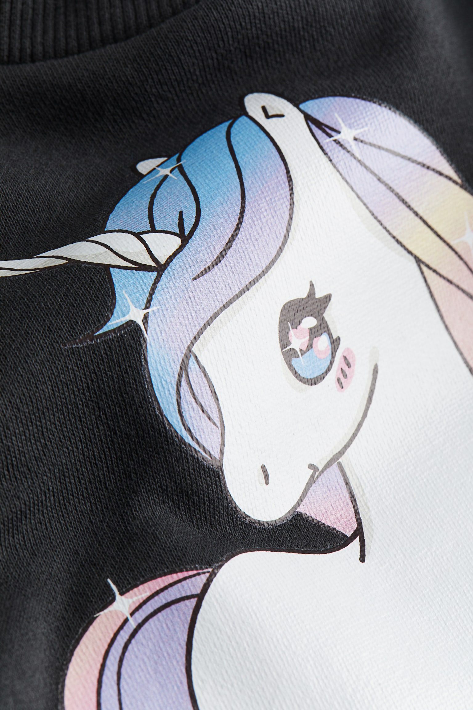 Print Sweater - Dark grey/Unicorn/Light grey/Bunnies/Yellow/Unicorns/Light pink/Hearts/White/Cherries - 2