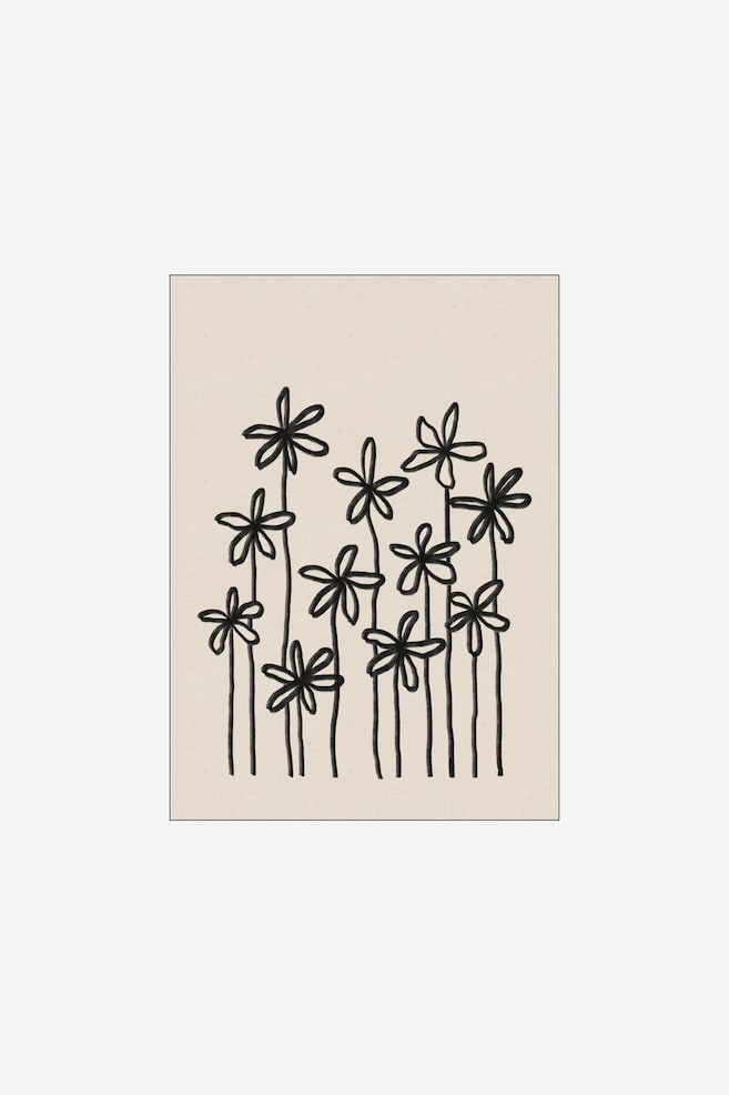 Alisa Galitsyna - A Field Of Flowers - Beige/schwarz - 1