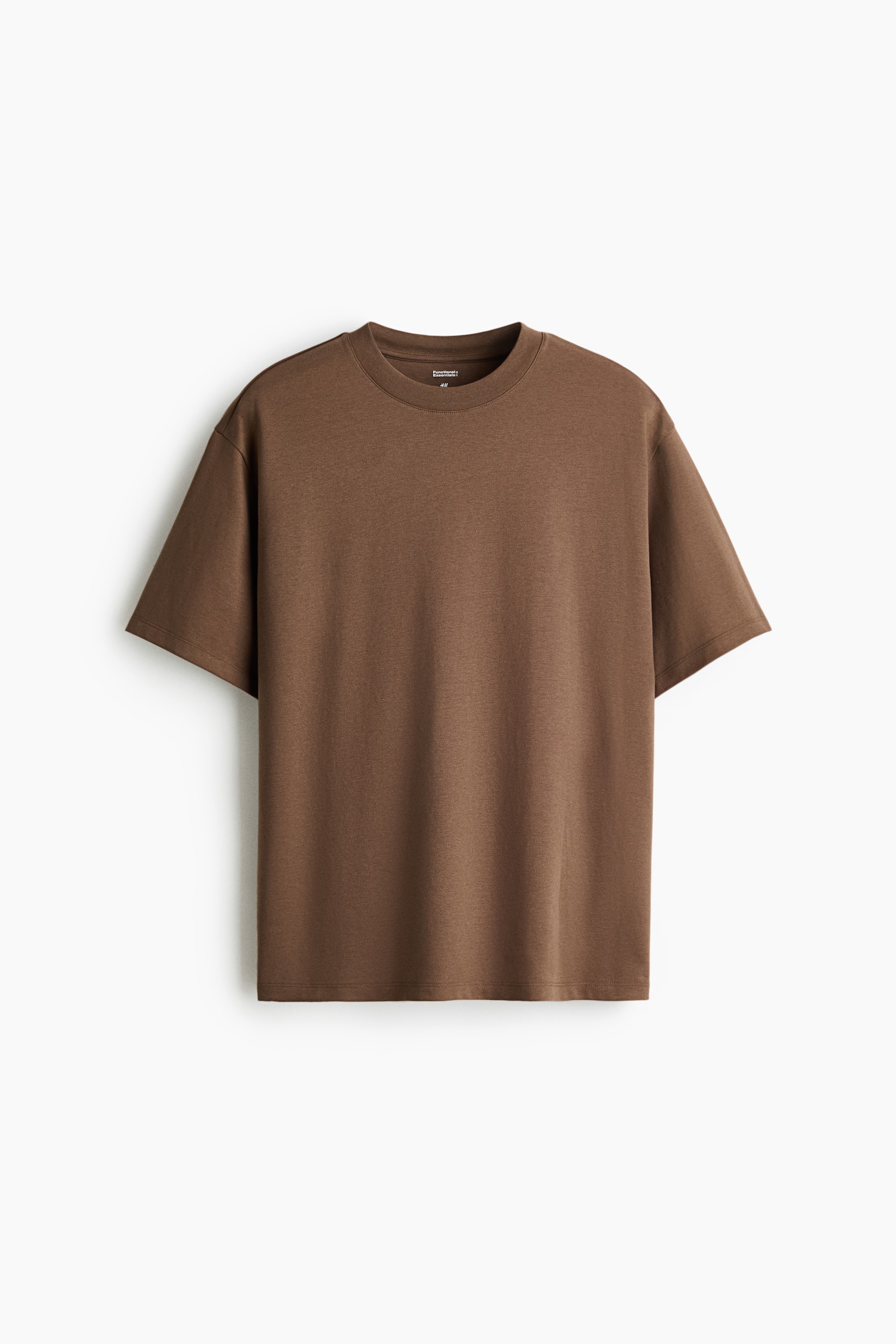 쿨링 티셔츠 릴랙스핏 - Dark beige/다크 브라운/블랙/화이트