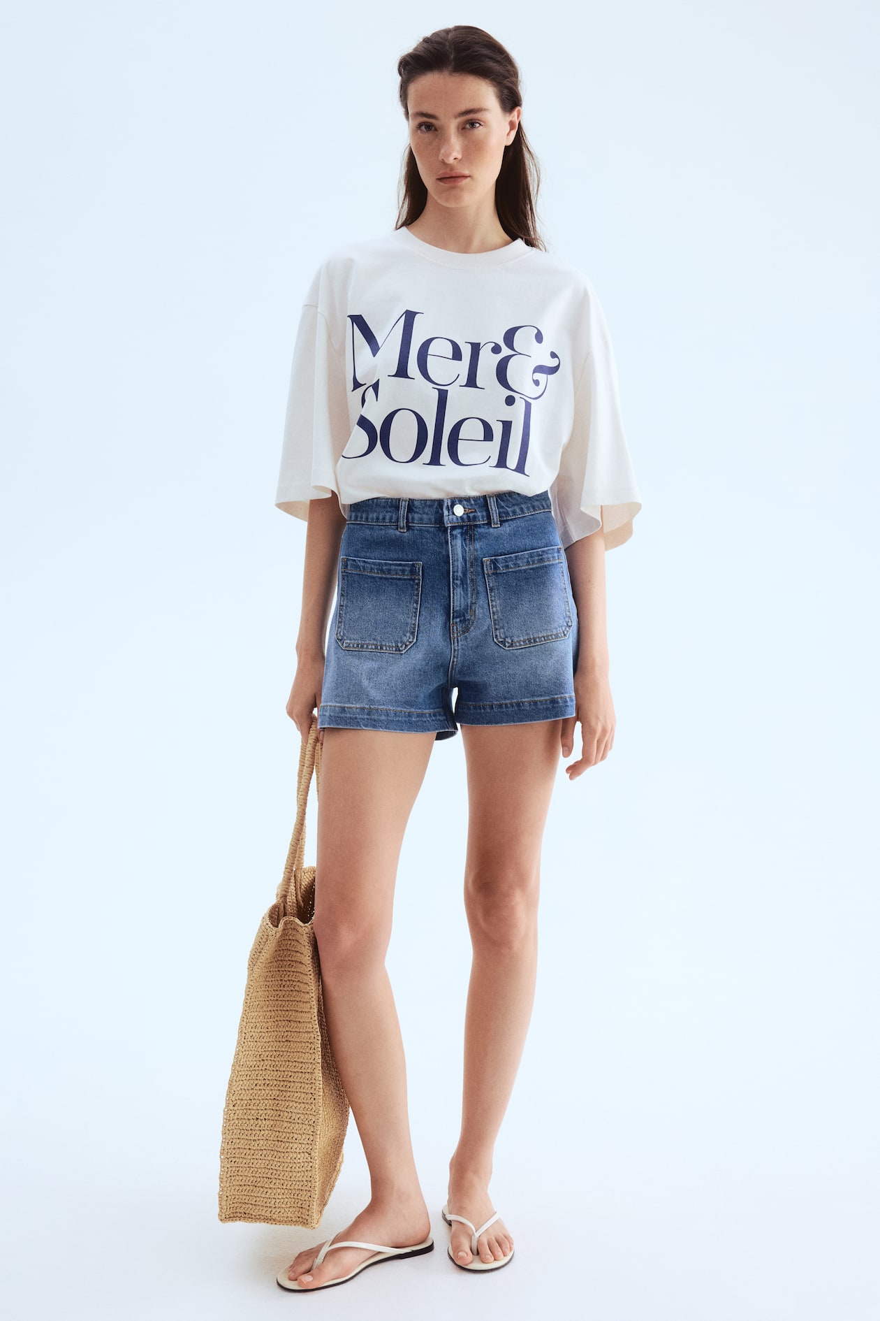 Denim Shorts - image 5