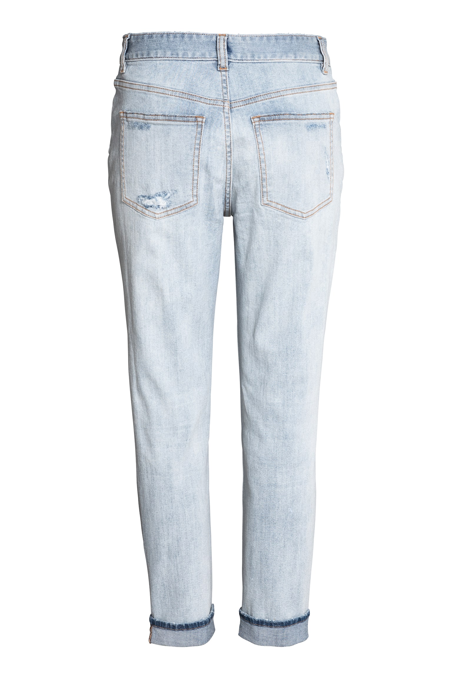 Boyfriend Low Ripped Jeans - Haalea deniminsininen - 1