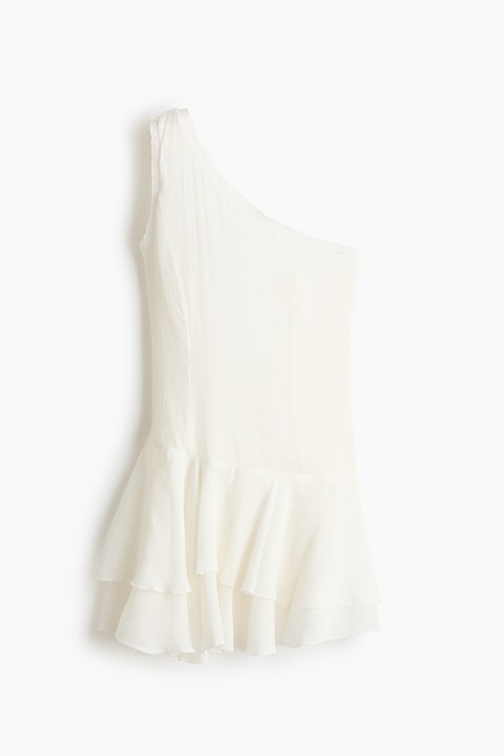 Женские платья H&M Flounced One-Shoulder Dress