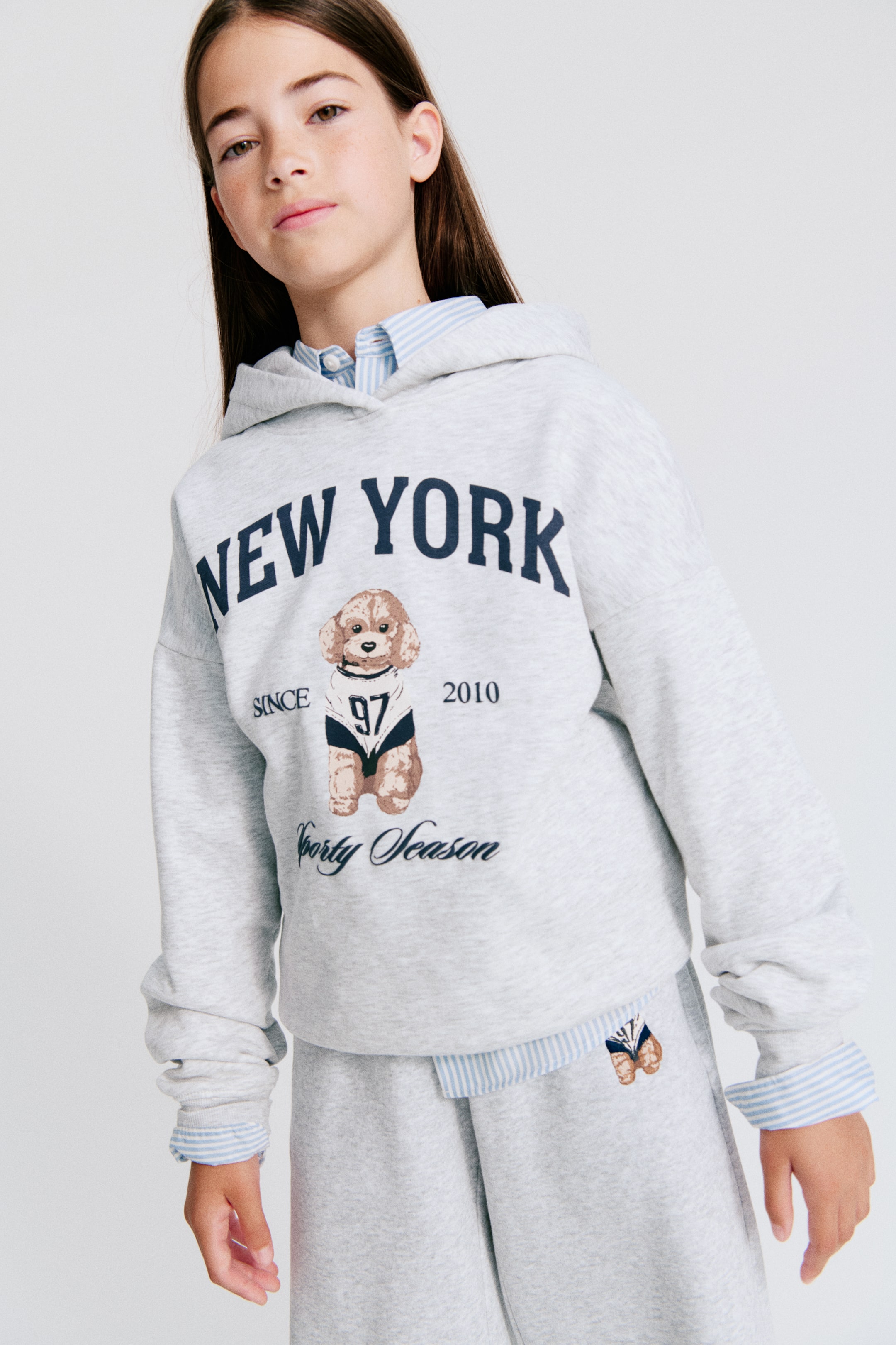 Детские худи H&M Brushed-Inside with Motif — фото 3