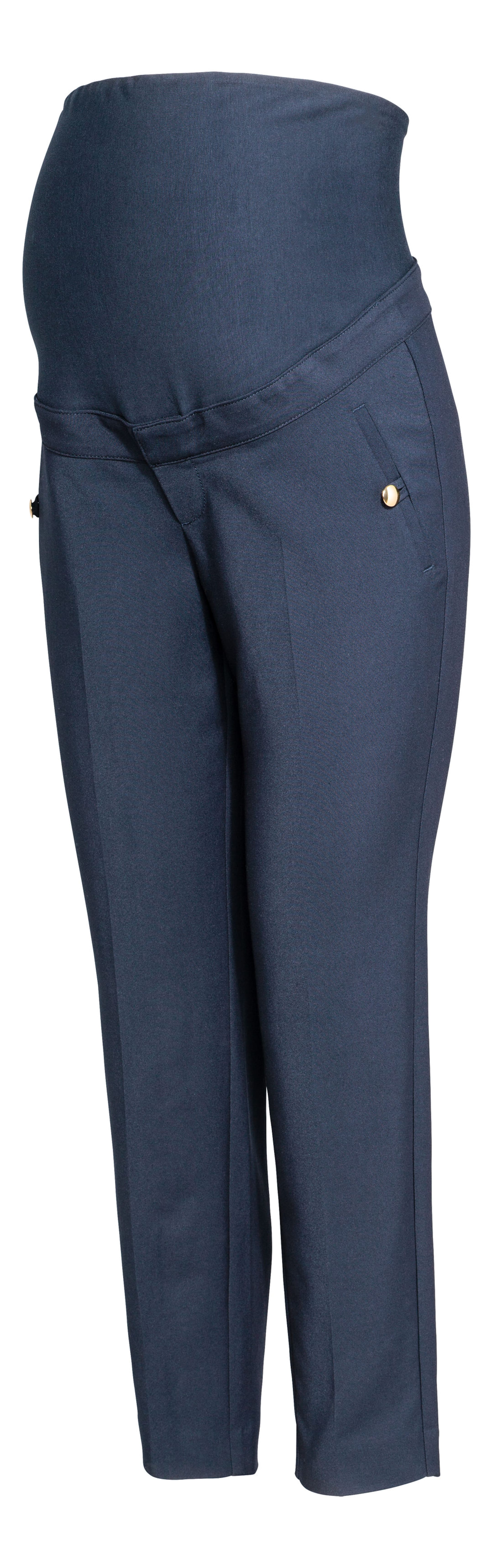 View larger image: MAMA Cigarette trousers - Dark blue - Ladies | H&M GB 1