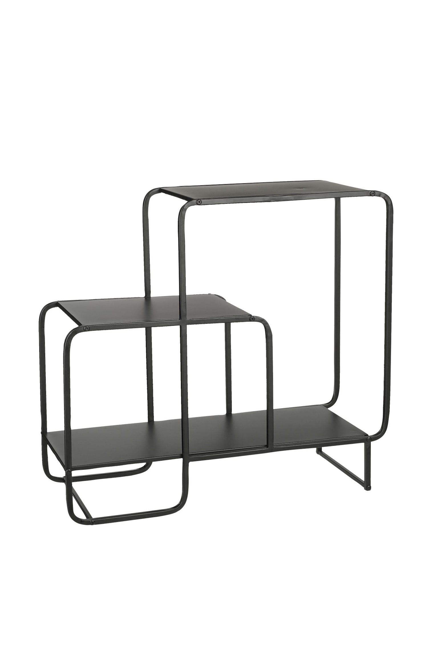 Mesa Auxiliar De Metal - Negro