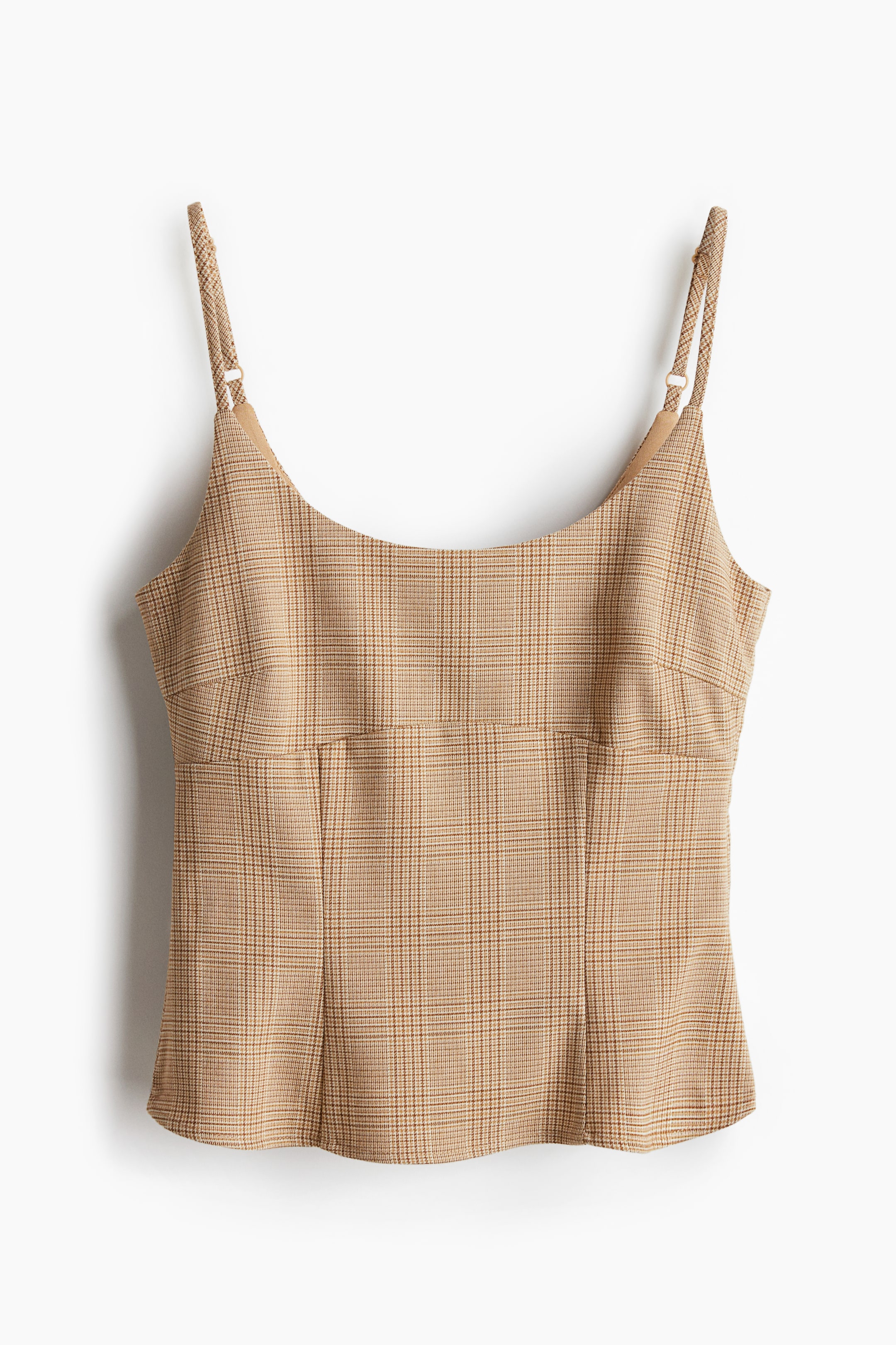 Corset-Style Camisole Top