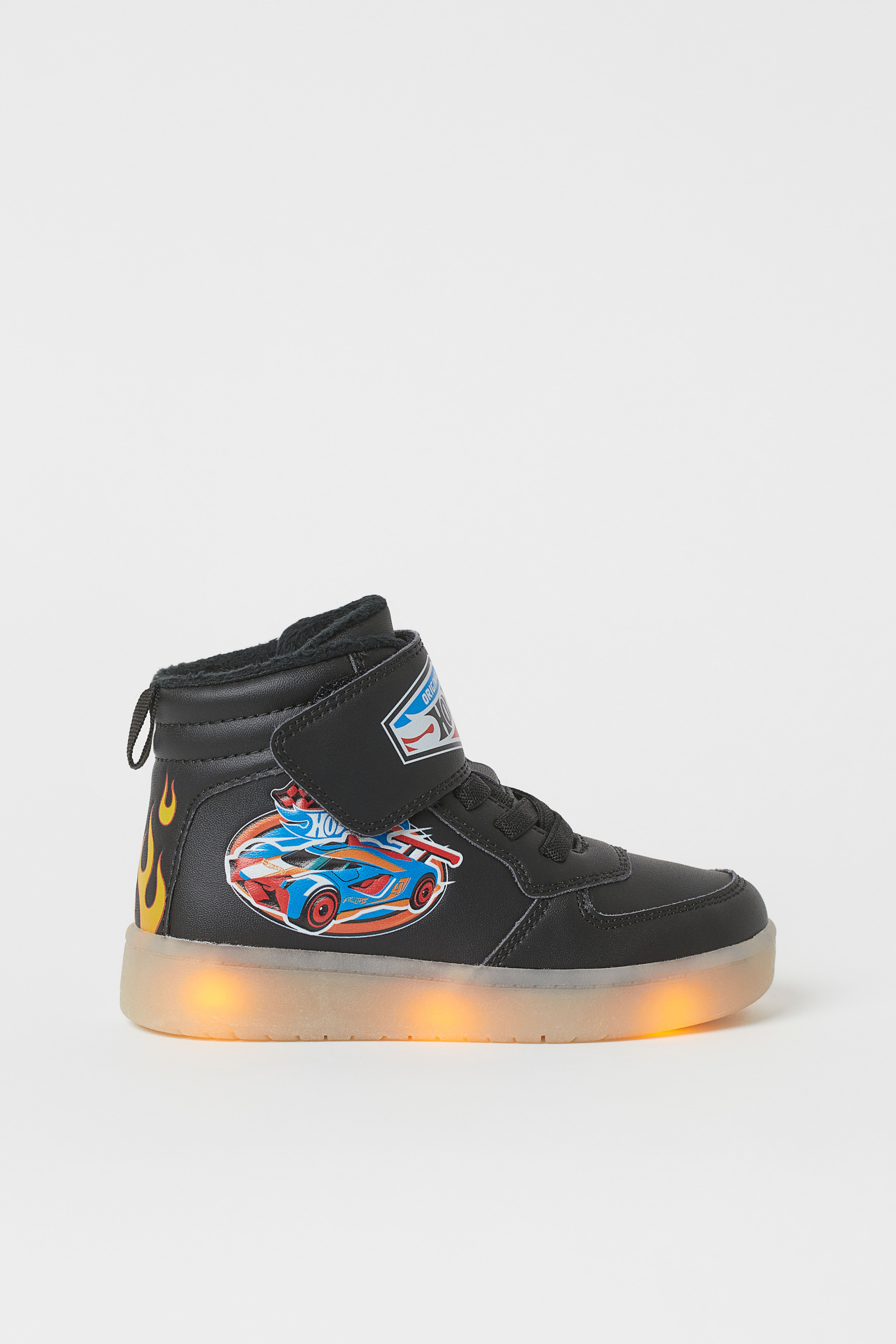 Flashing hi tops Black Hot Wheels Kids H M GB