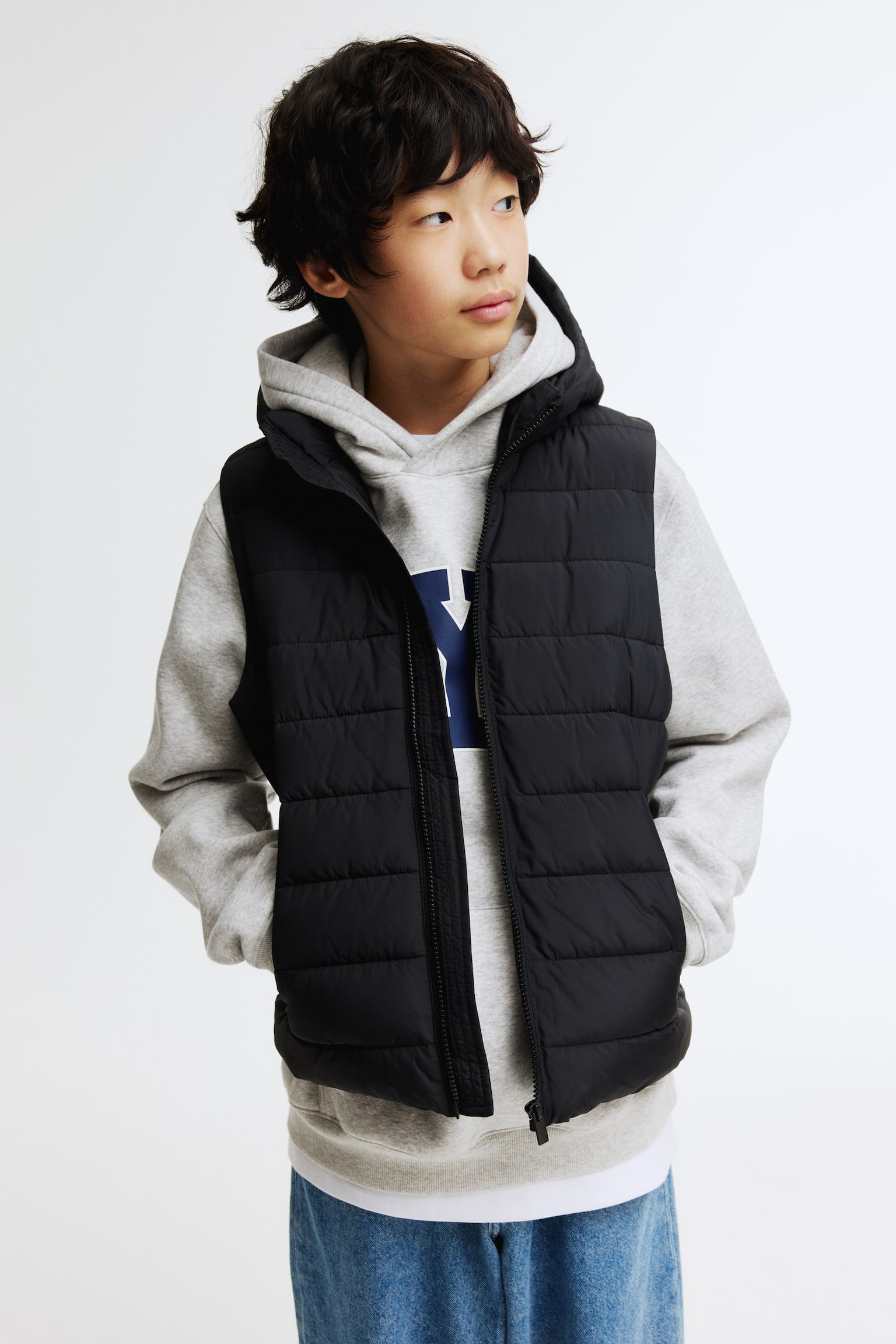 Puffer gilet - Black - 3