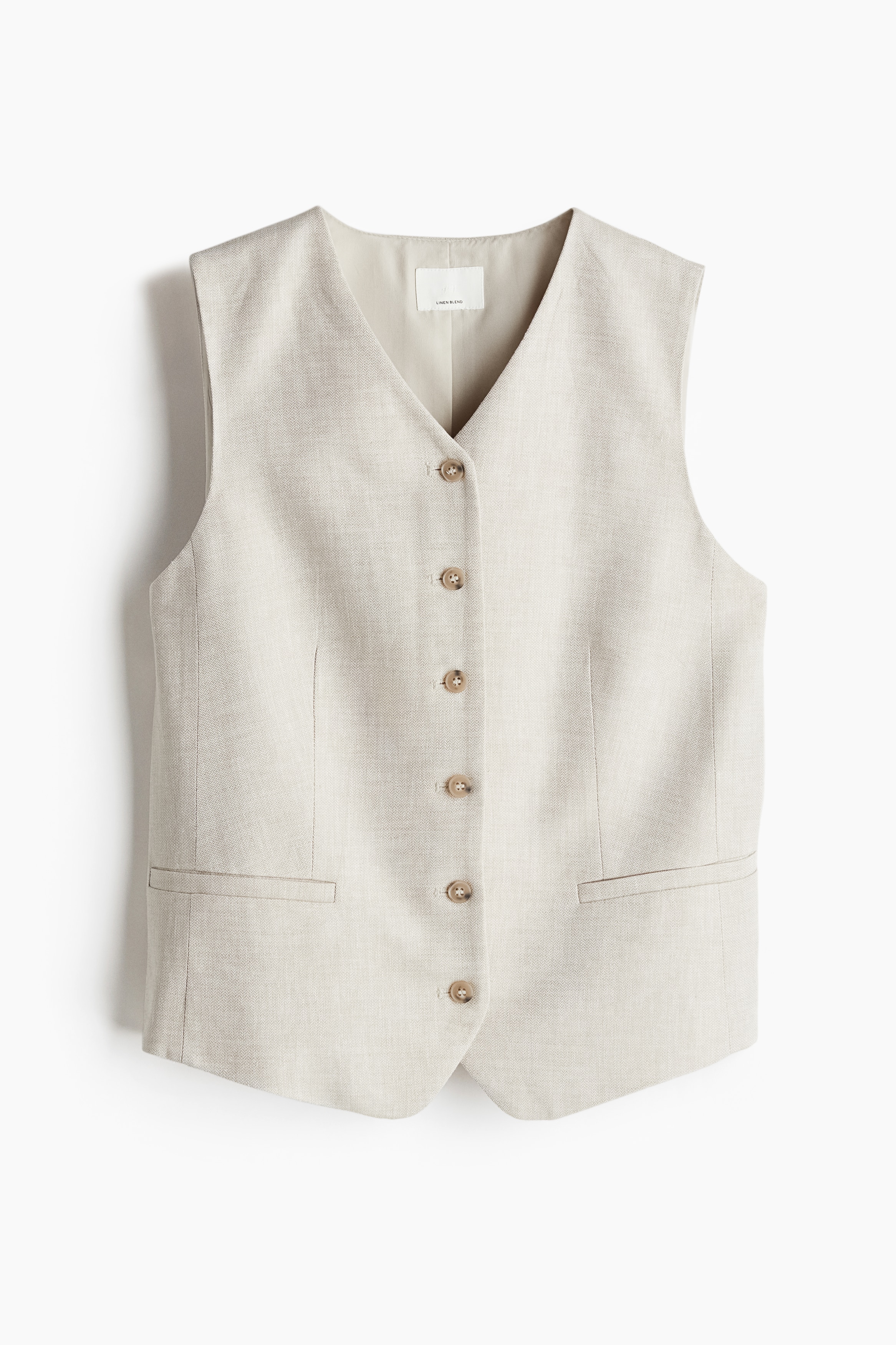 Linen-Blend Suit Vest from H&M - $26.99