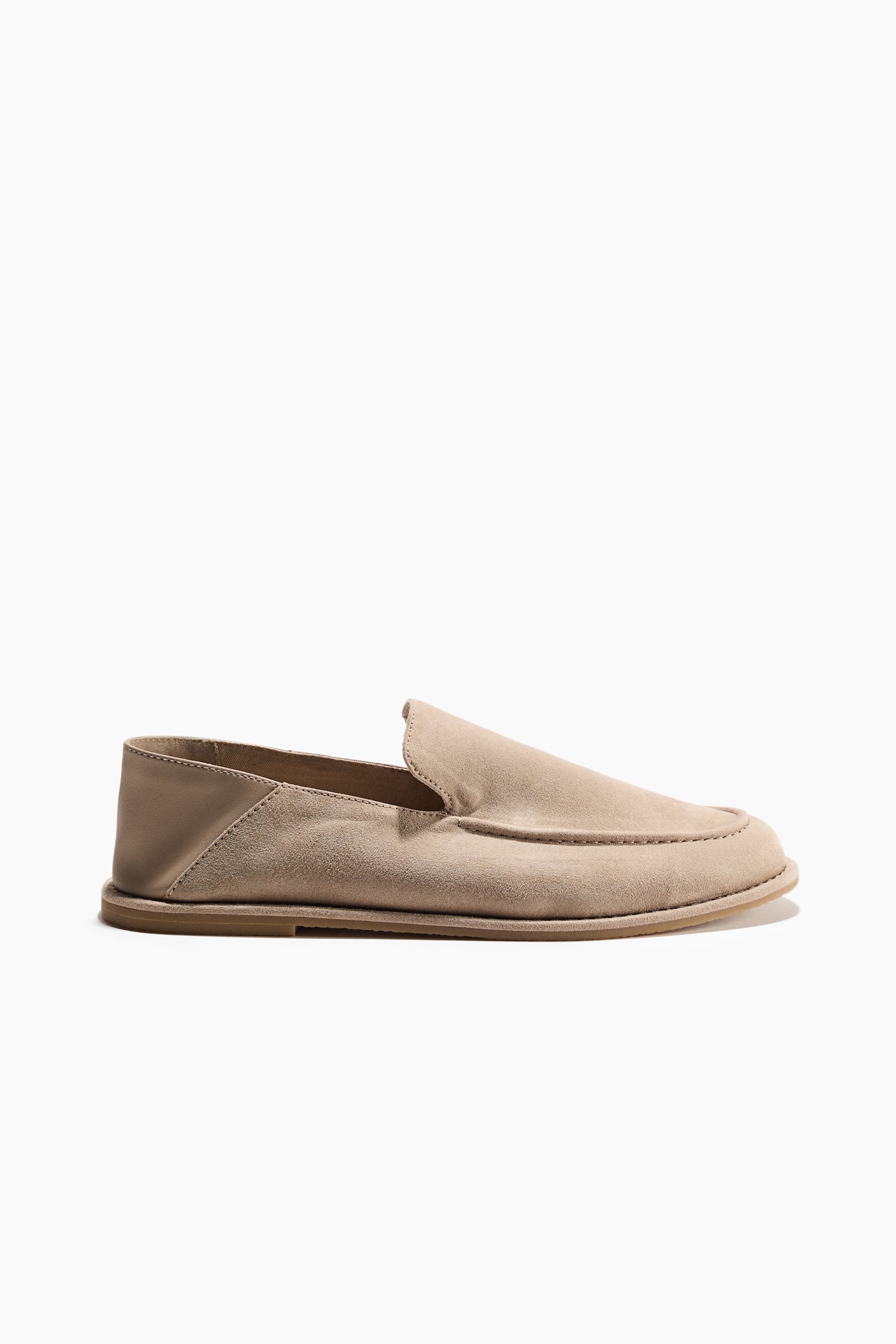 Loafer-Slipper - Beige/Schwarz