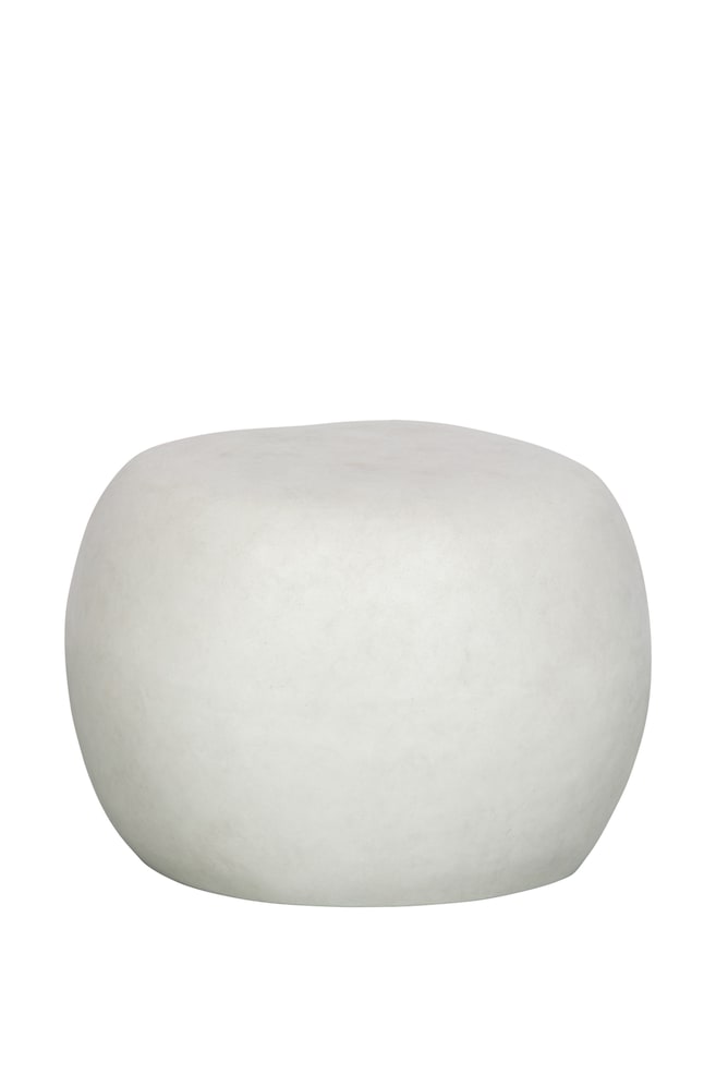 Pebble Mesita Auxiliar - Blanco - 1