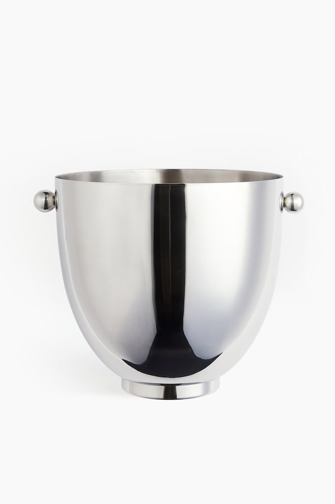 Stainless steel wine cooler - Silver-coloured - 1