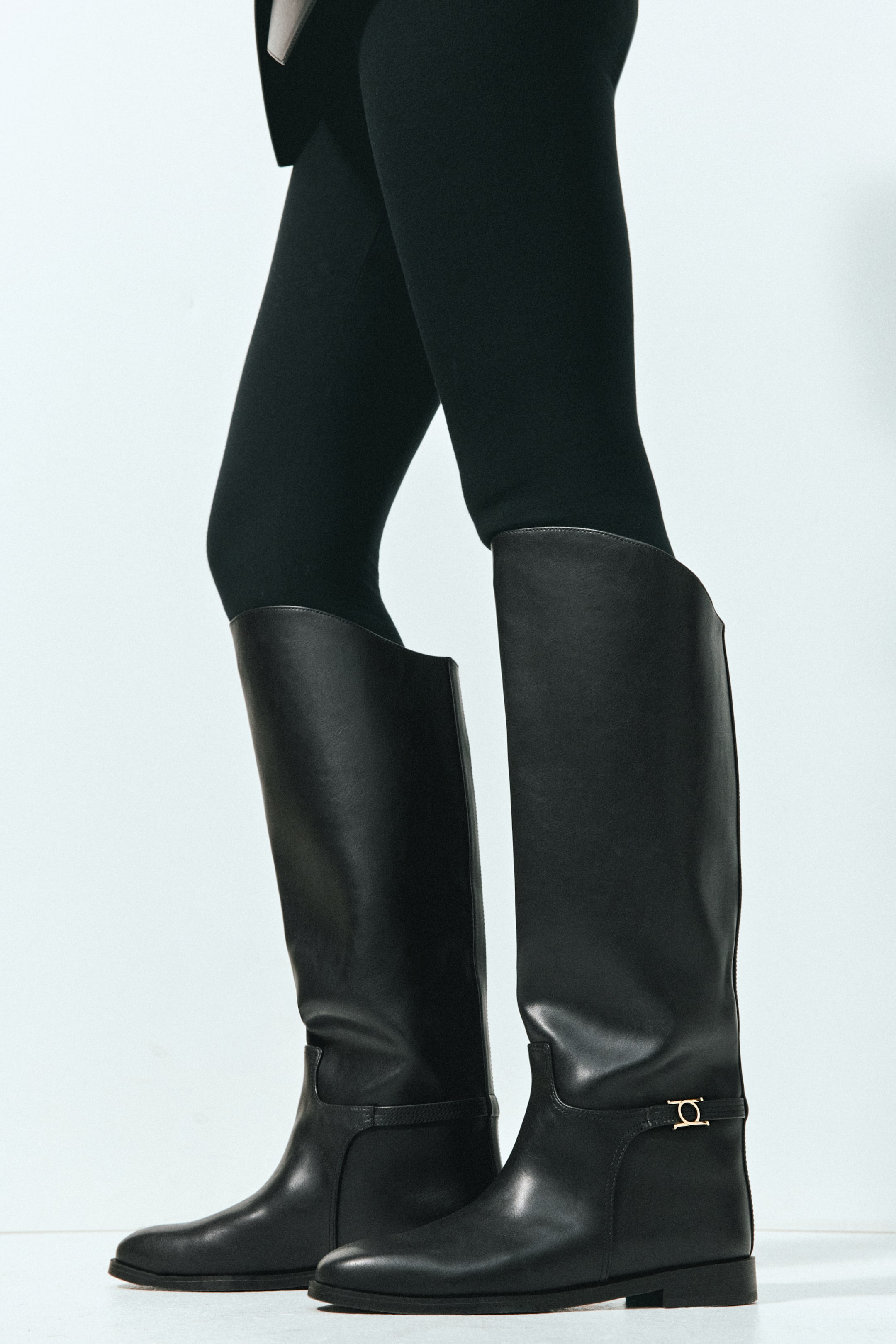 Strap-Detail Boots