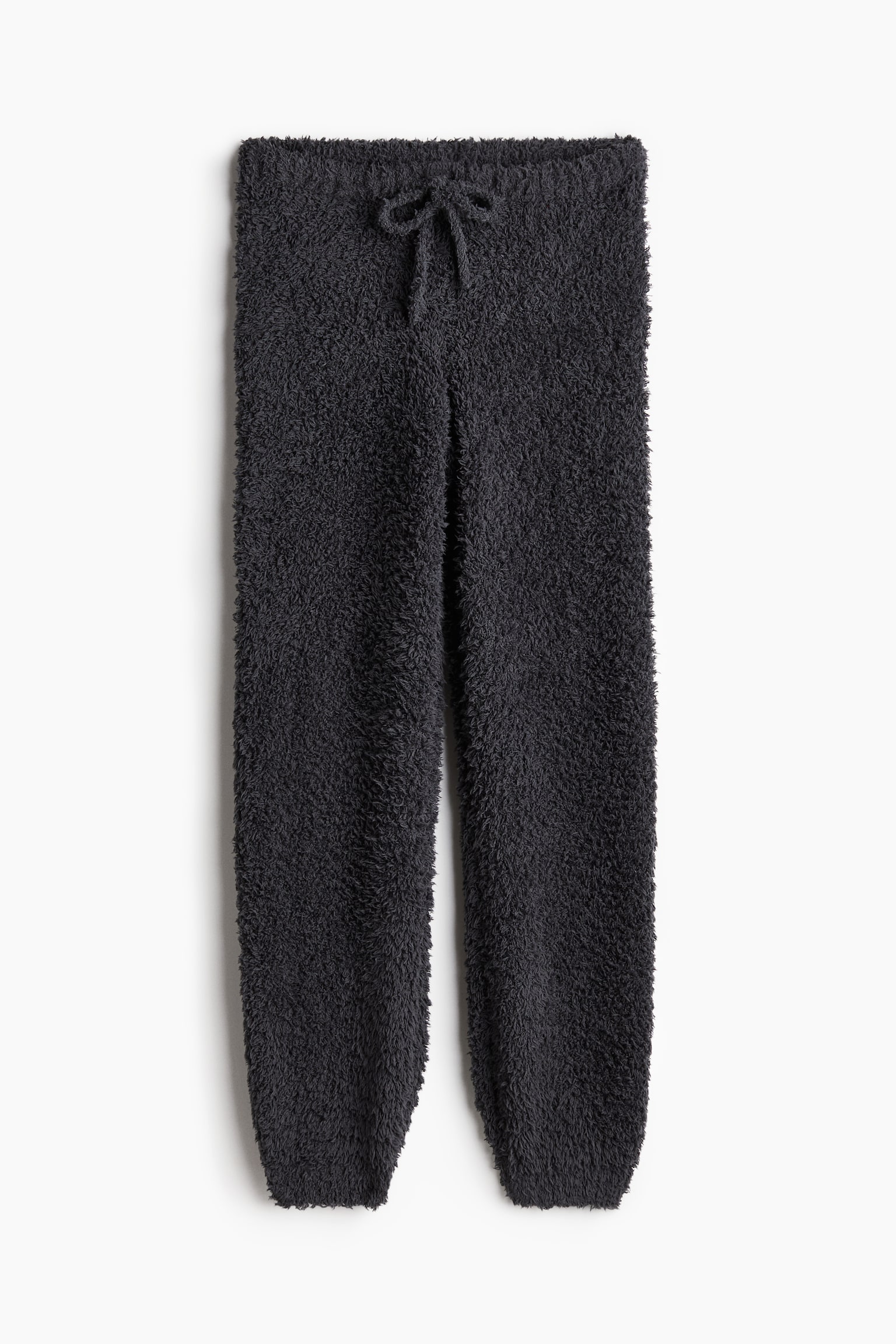 Женские брюки H&M Fluffy, цвет: Тёмный серый — фото 1