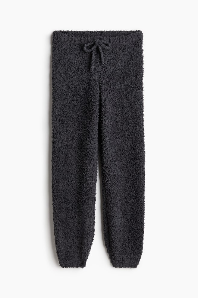 Fluffy Joggers - Dark gray/Cream - 1