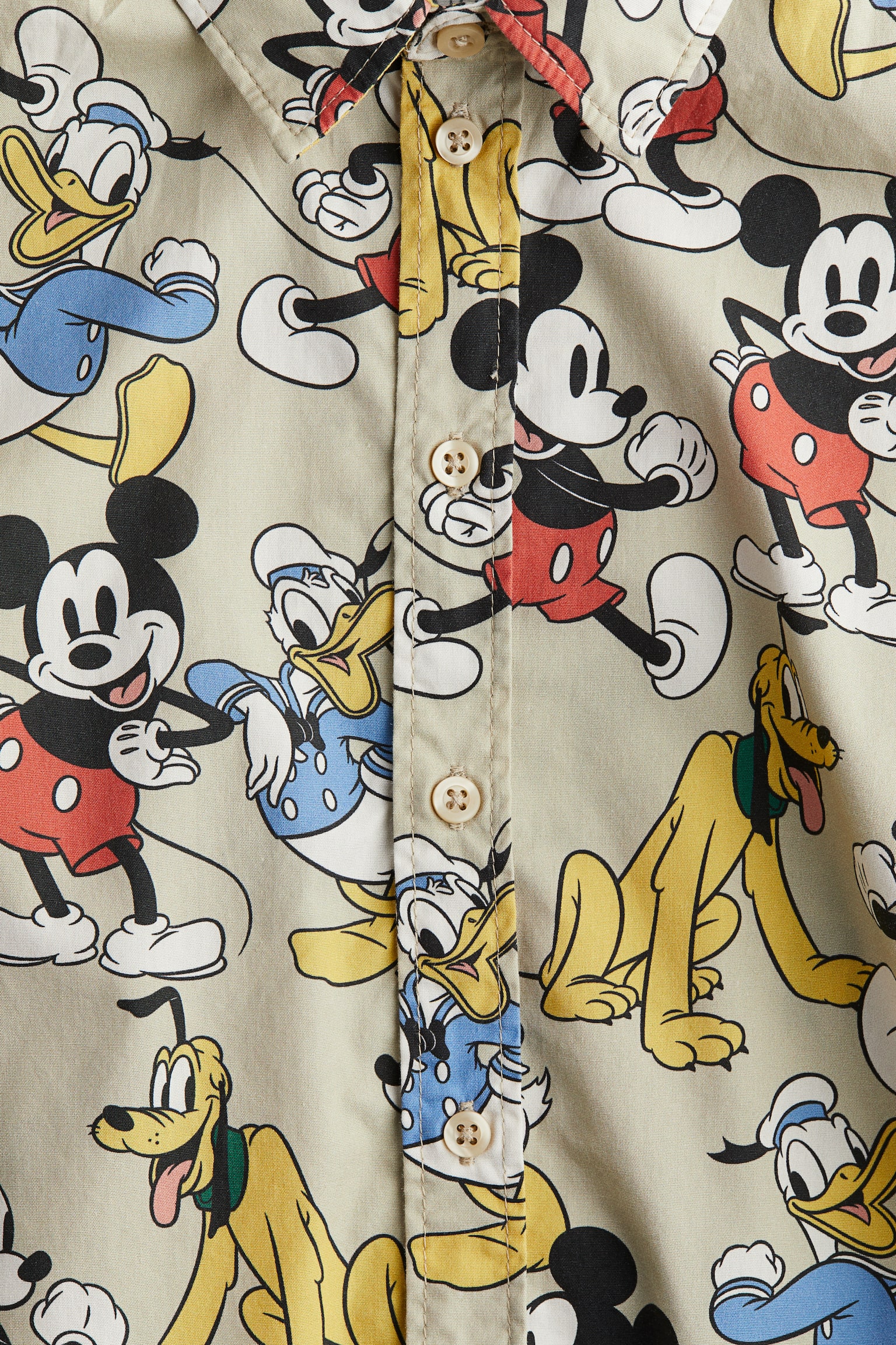 Patterned shirt - Beige/Mickey & Friends/White/Pokémon/Light blue/Marvel Comics - 2