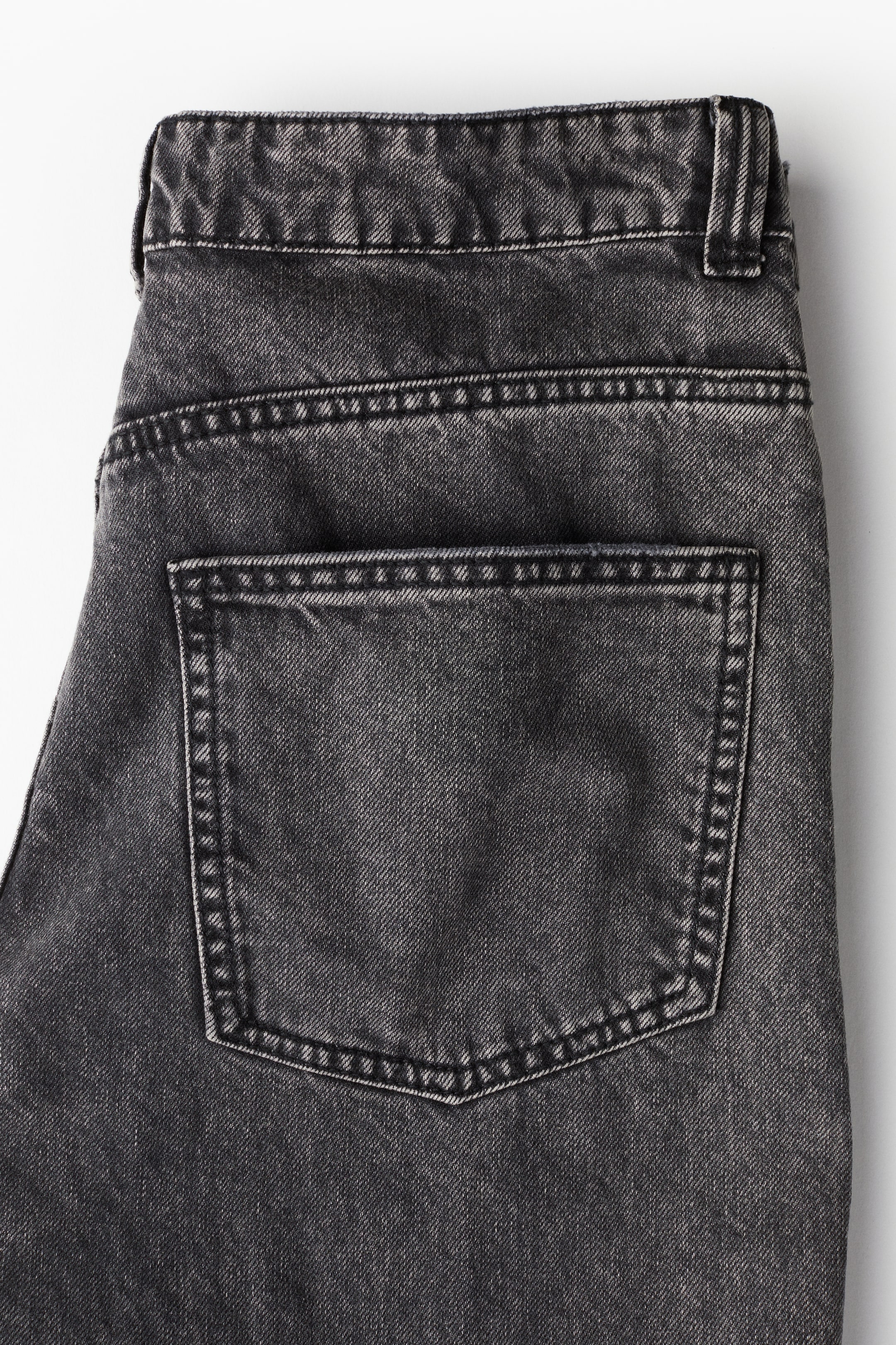 Baggy Regular Jeans - Black - Ladies | H&M GB 7