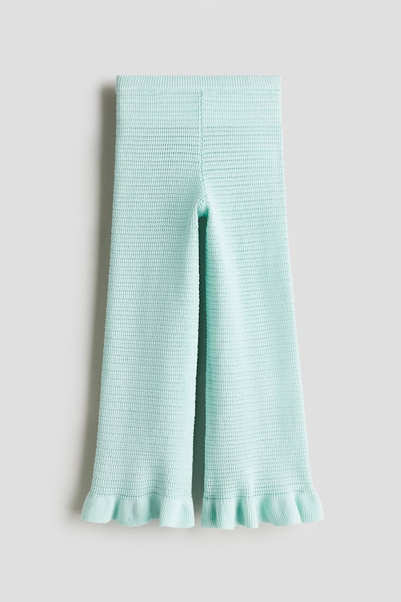 Детские леггинсы H&M Flared Cotton-Knit Leggings