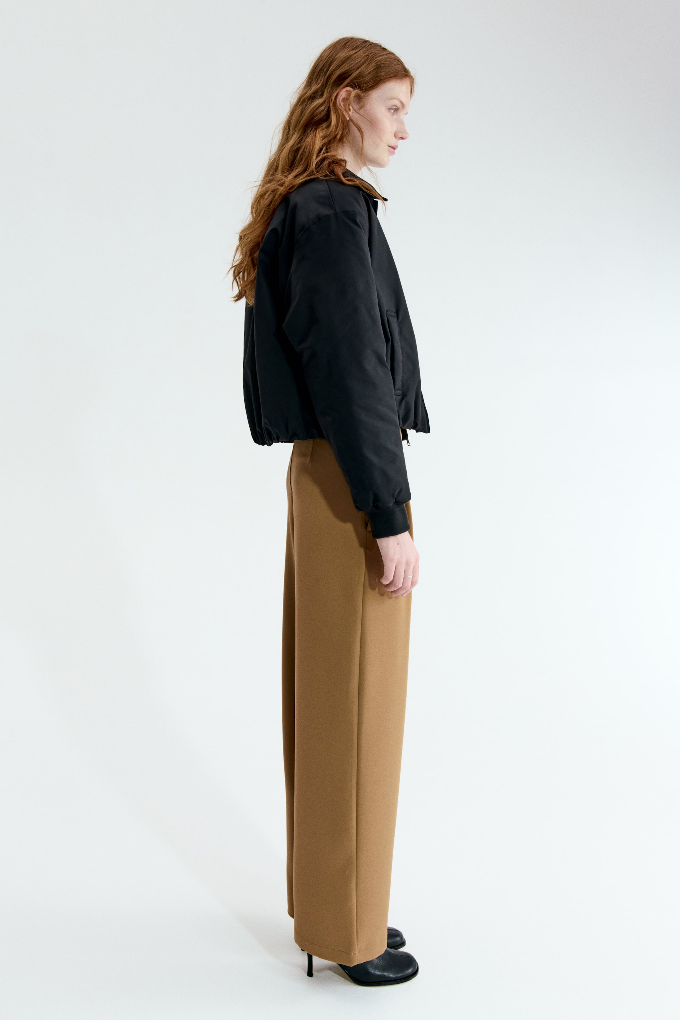 Pantalon chic à effet croisé