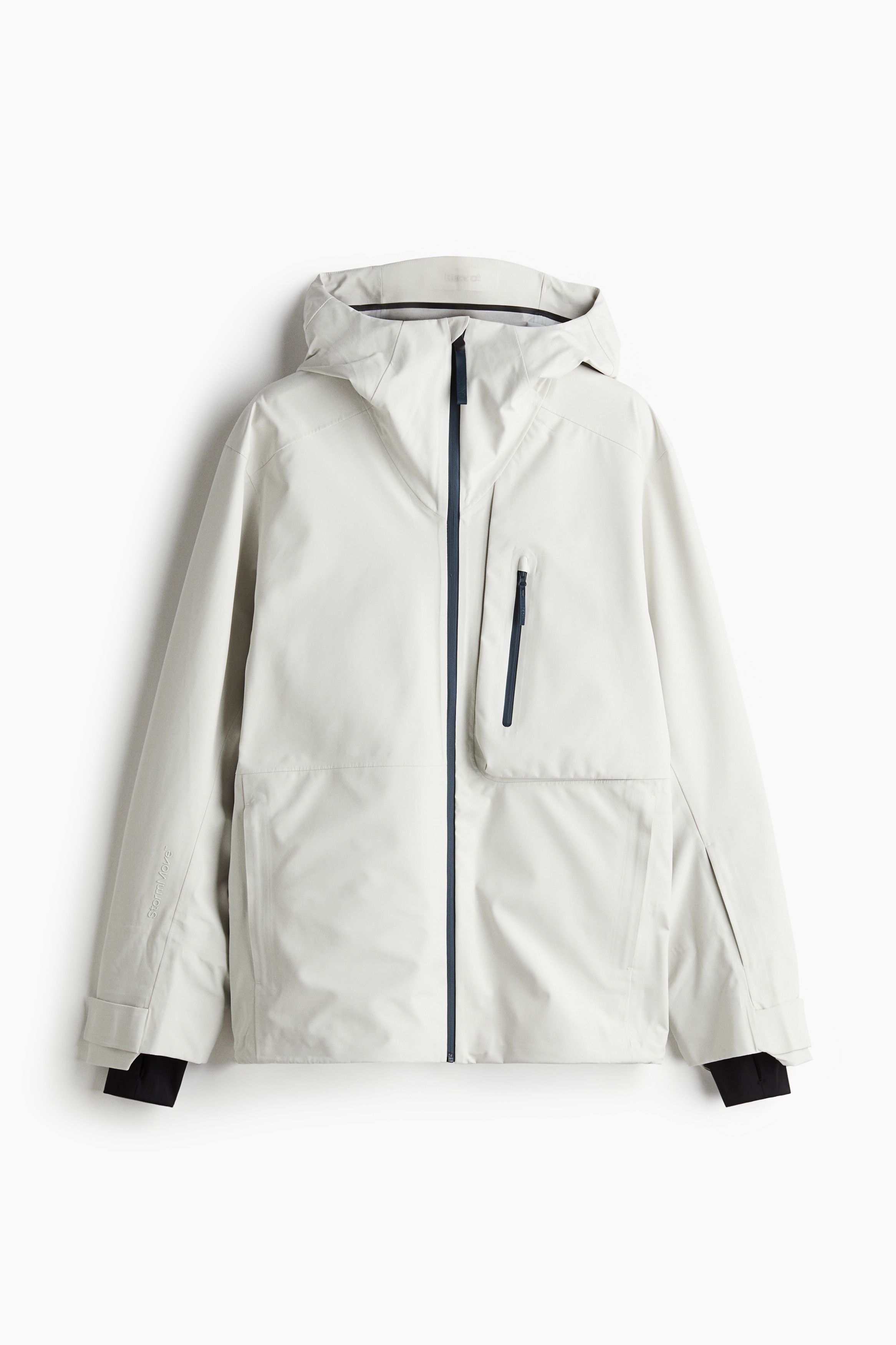 H&M Move - Uomini - Beige chiaro Giacca sci Regular Fit a 3 strati con StormMove™ - Size: XXL
