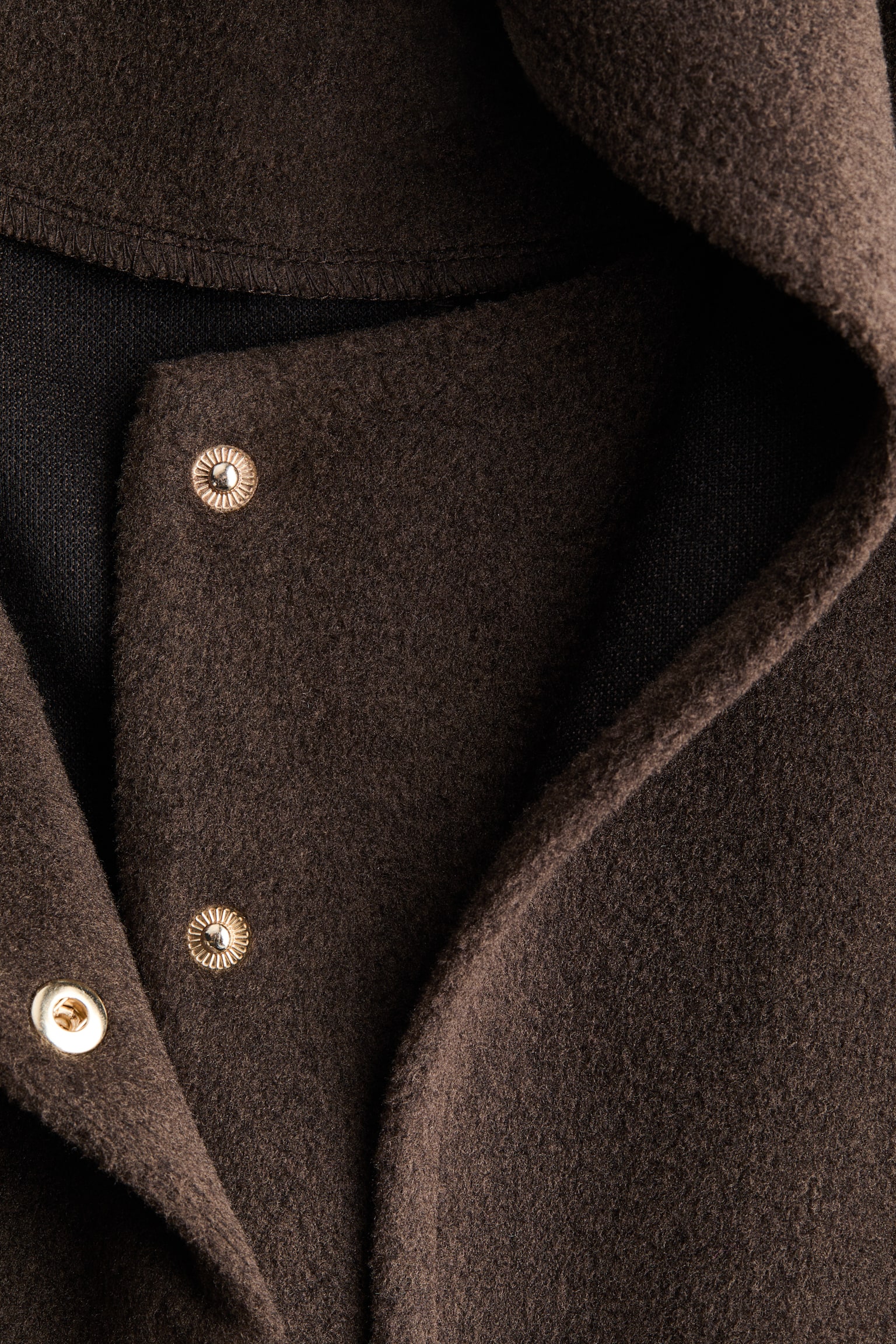 Женская куртка H&M Scarf-Detail, цвет: Коричневый — фото 5