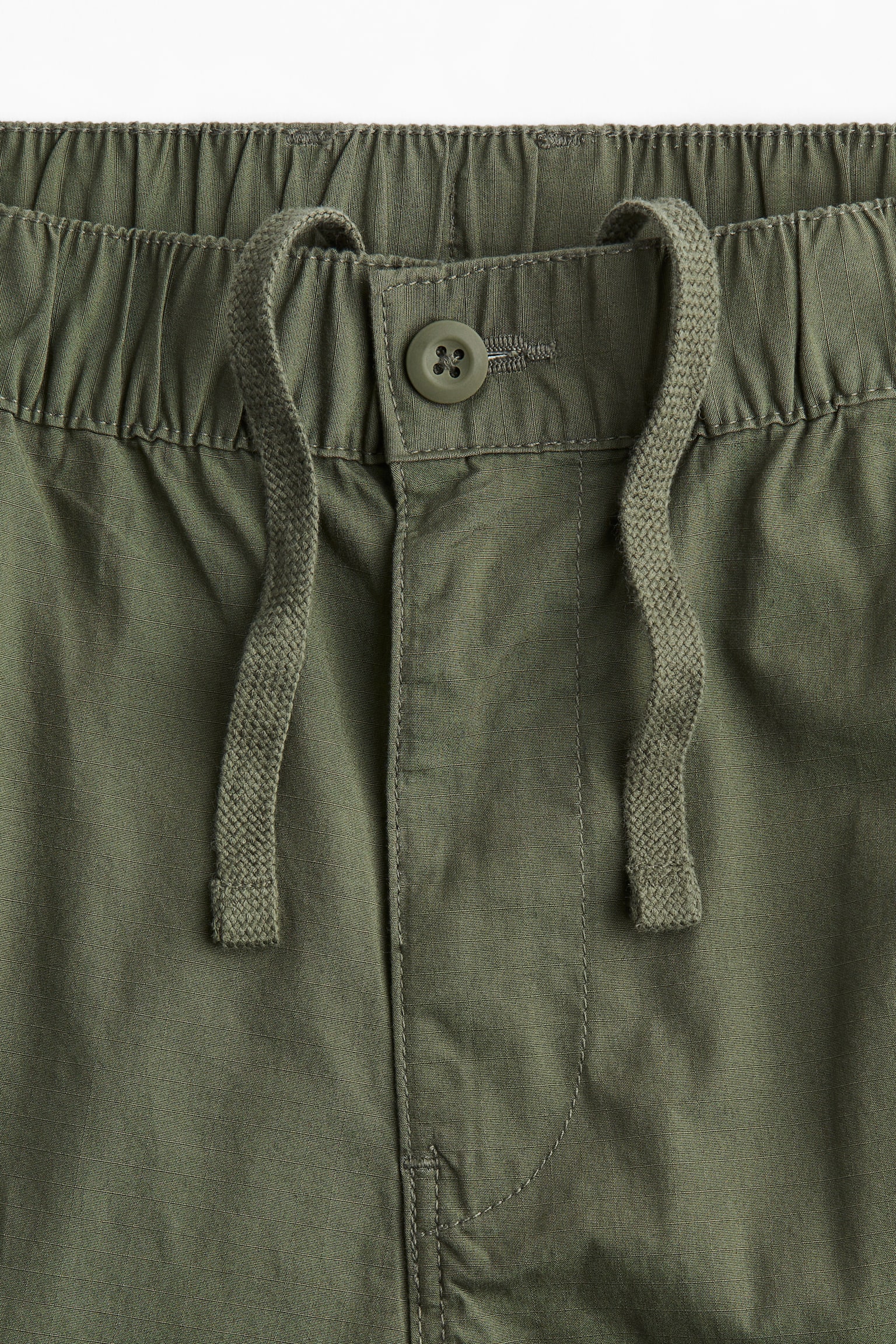 Relaxed Fit Cargo trousers - Khaki green/Black/Beige - 3