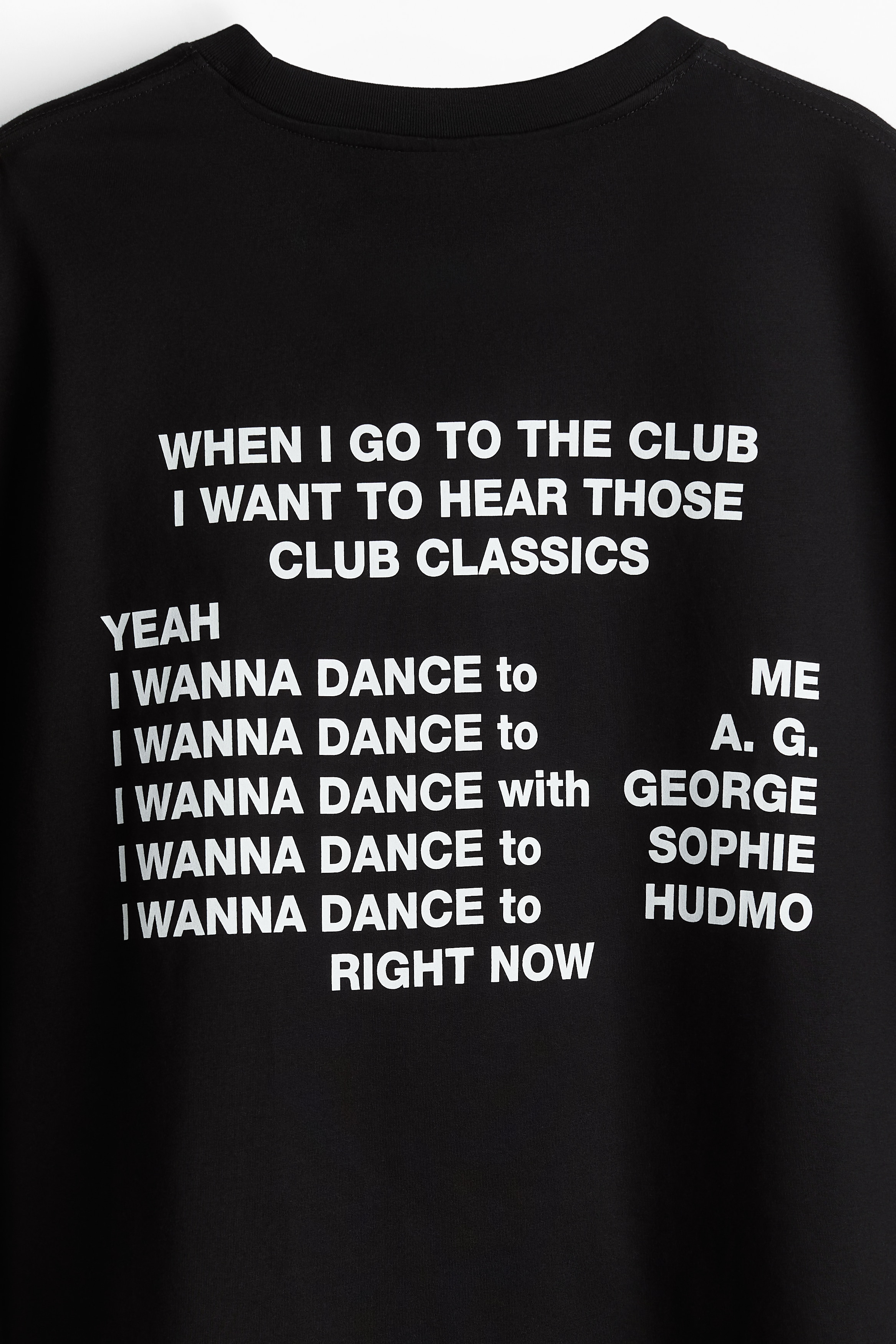 オーバーサイズ プリントTシャツ - ブラック／Charli XCX - レディース