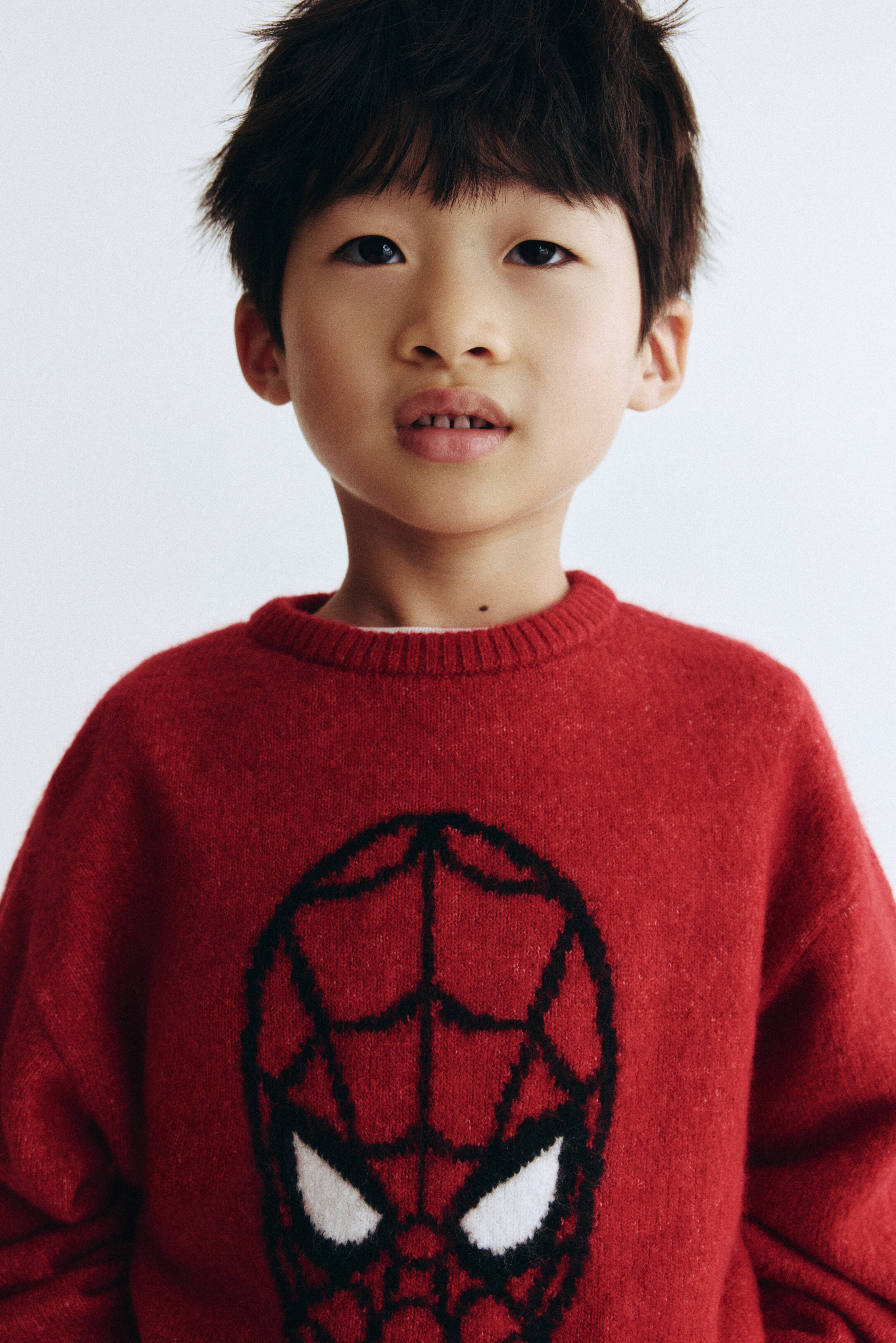 Jacquard-Knit Sweater