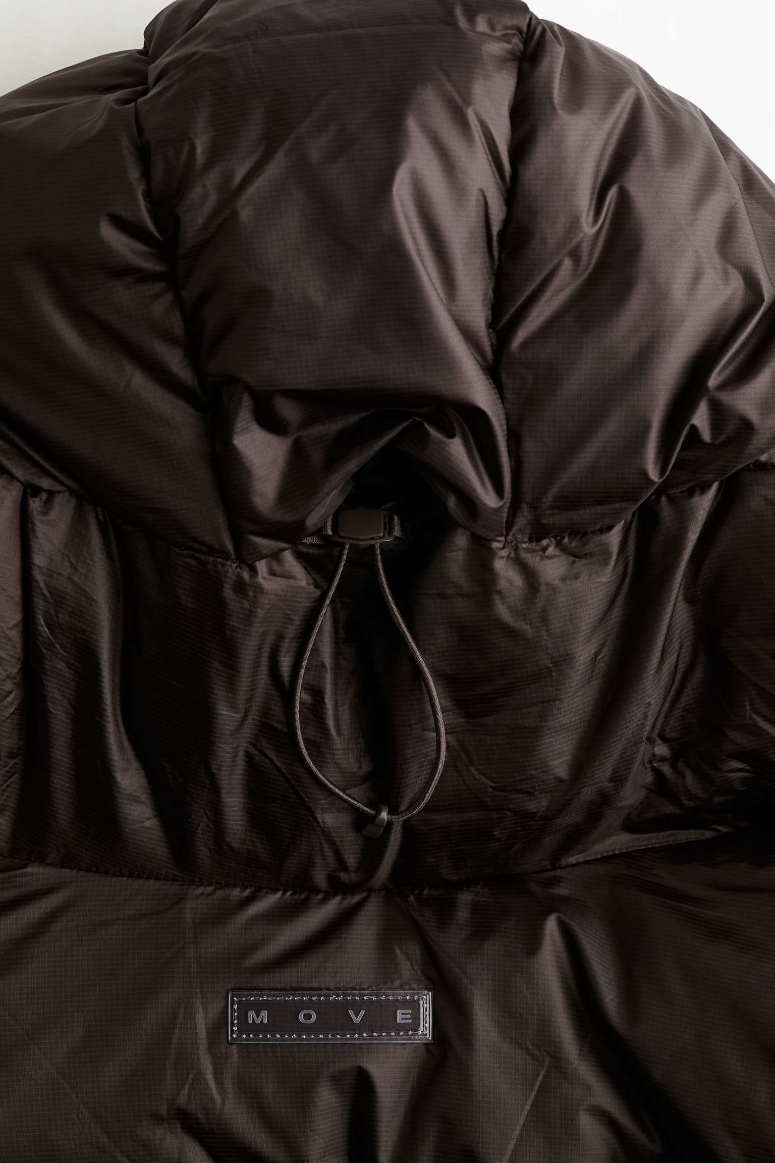 Down puffer ski jacket with ThermoMove™ - Coffee bean brown/Light peach - 3