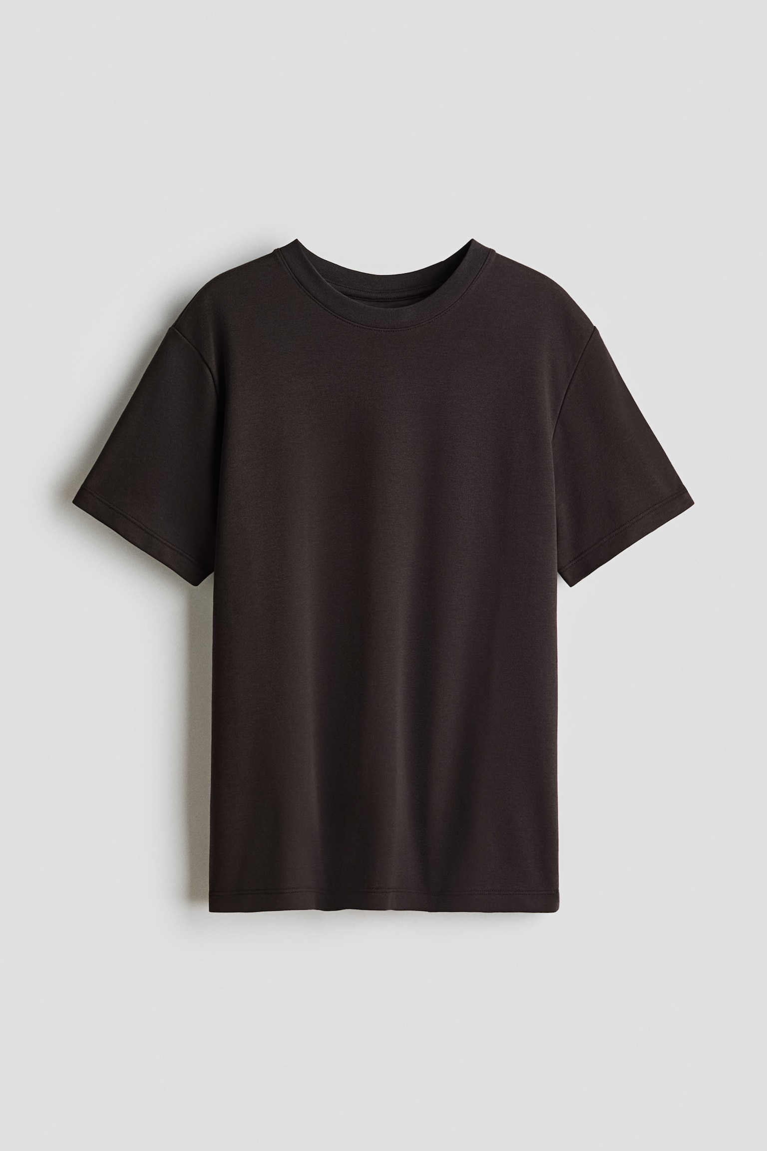Cooling T-shirt Regular Fit - Mørkebrun/Hvid/Sort/Mørkegrå